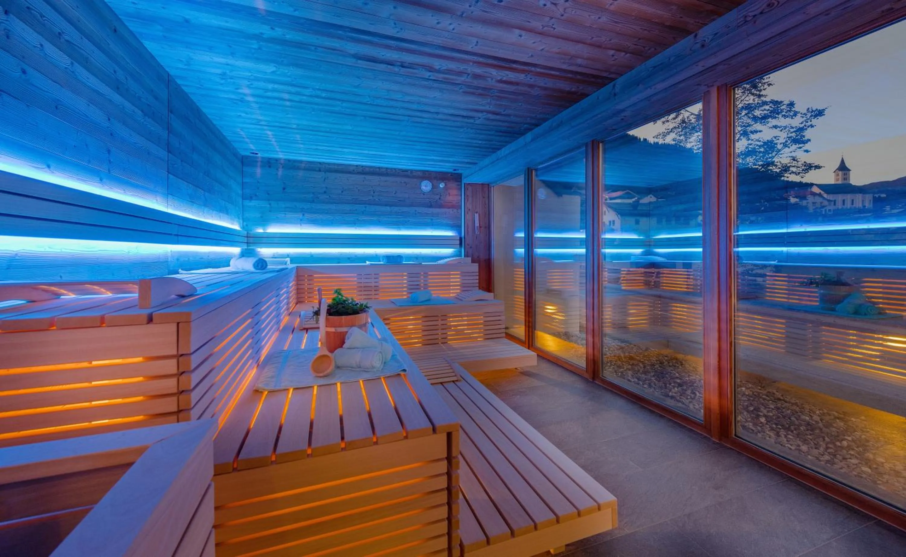 Sauna in Hotel Puint