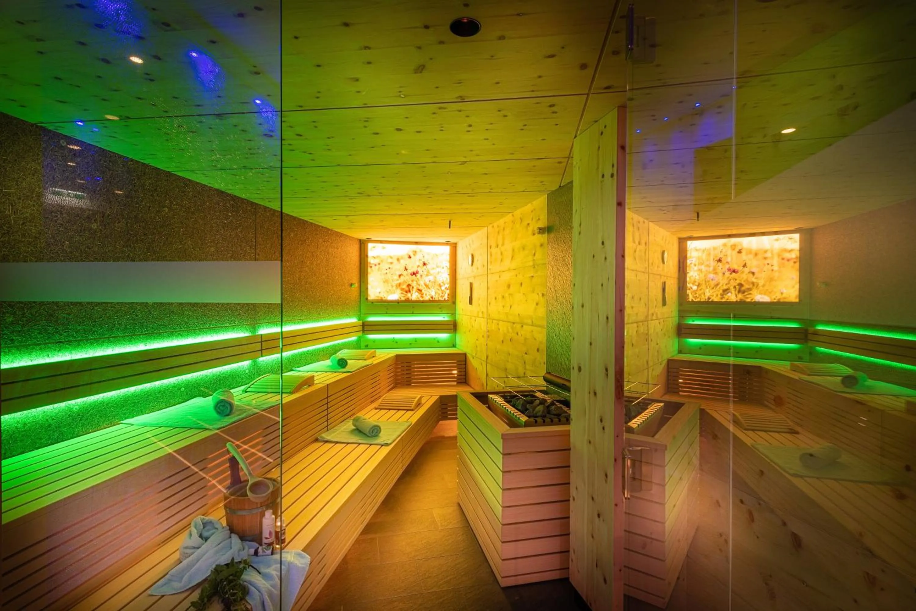 Sauna in Hotel Puint