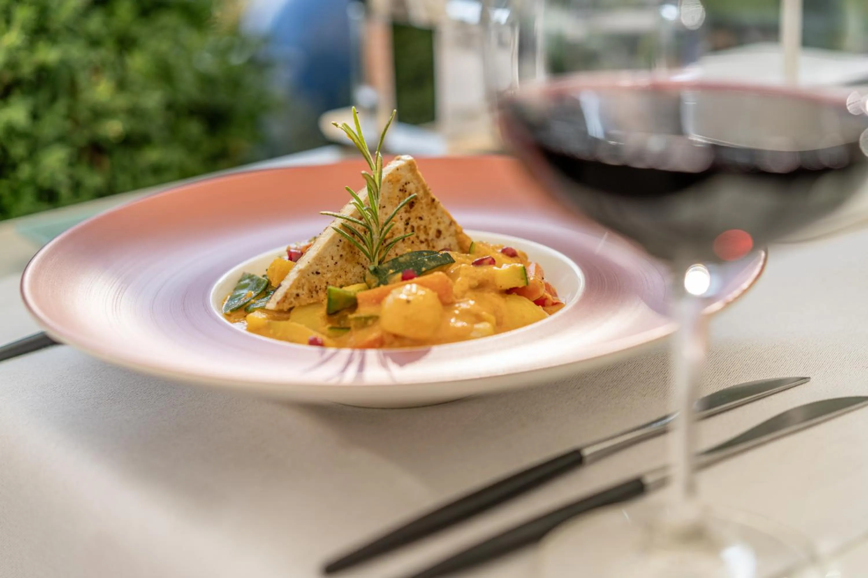 Restaurant/places to eat in hirschen dornbirn - das boutiquestyle hotel - skyrelax & wellness im rooftop