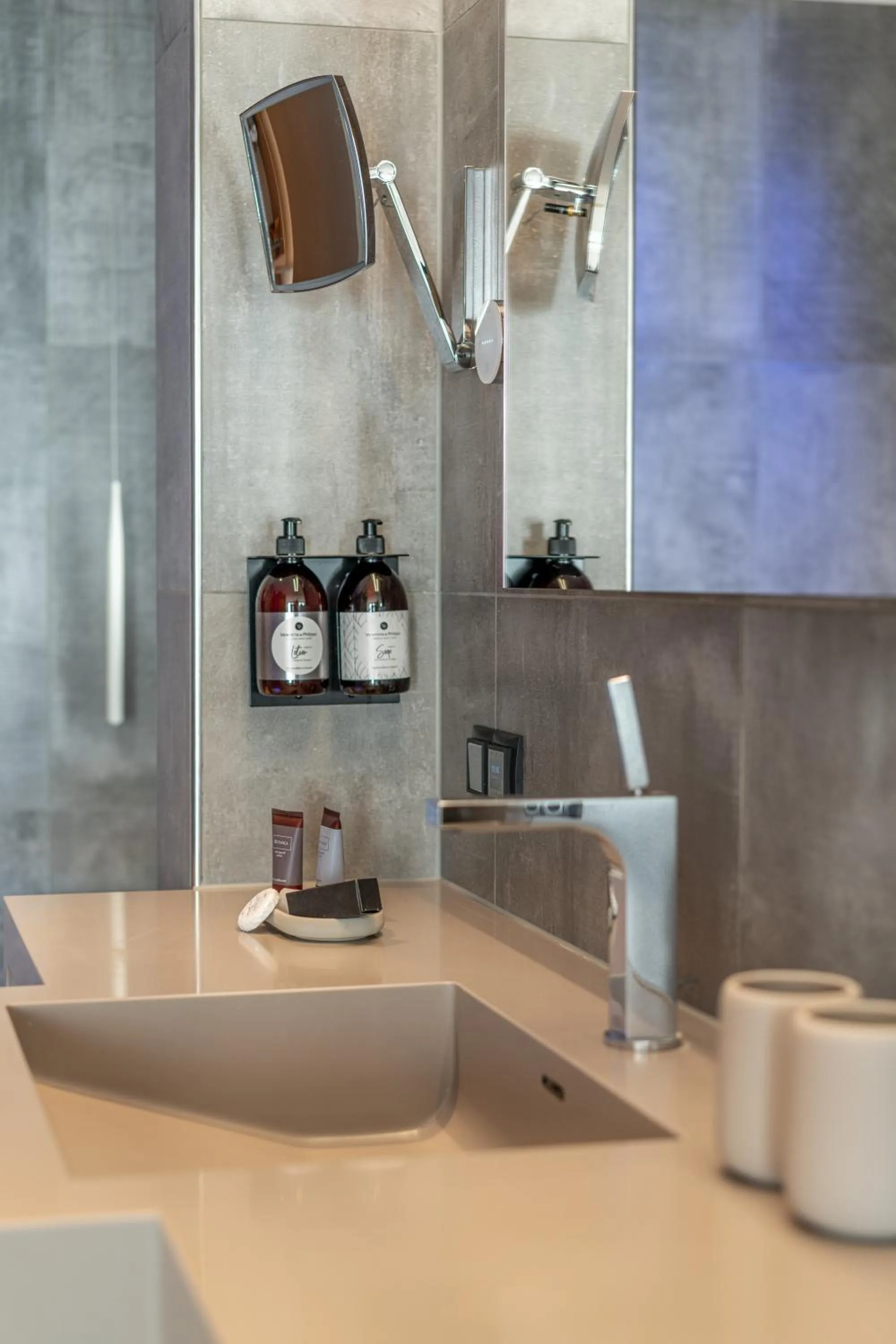 Bathroom in hirschen dornbirn - das boutiquestyle hotel - skyrelax & wellness im rooftop