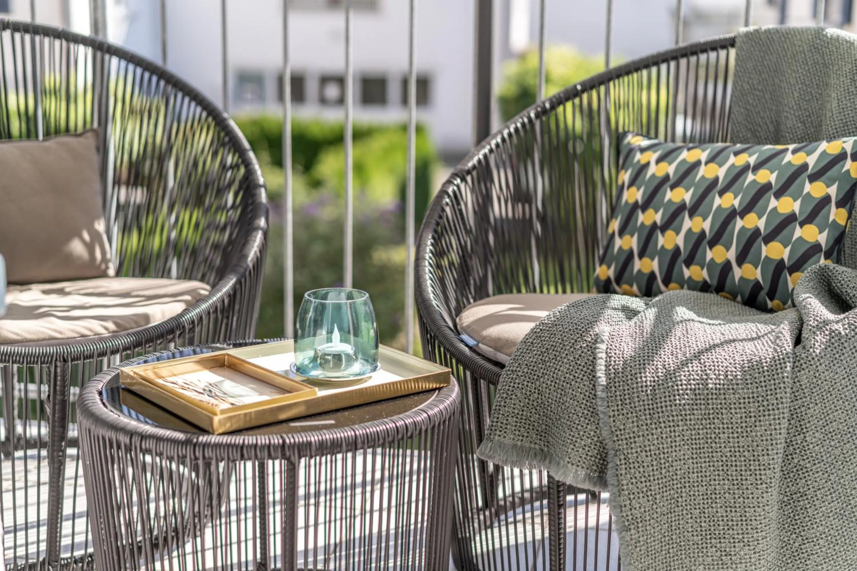 Balcony/Terrace in hirschen dornbirn - das boutiquestyle hotel - skyrelax & wellness im rooftop