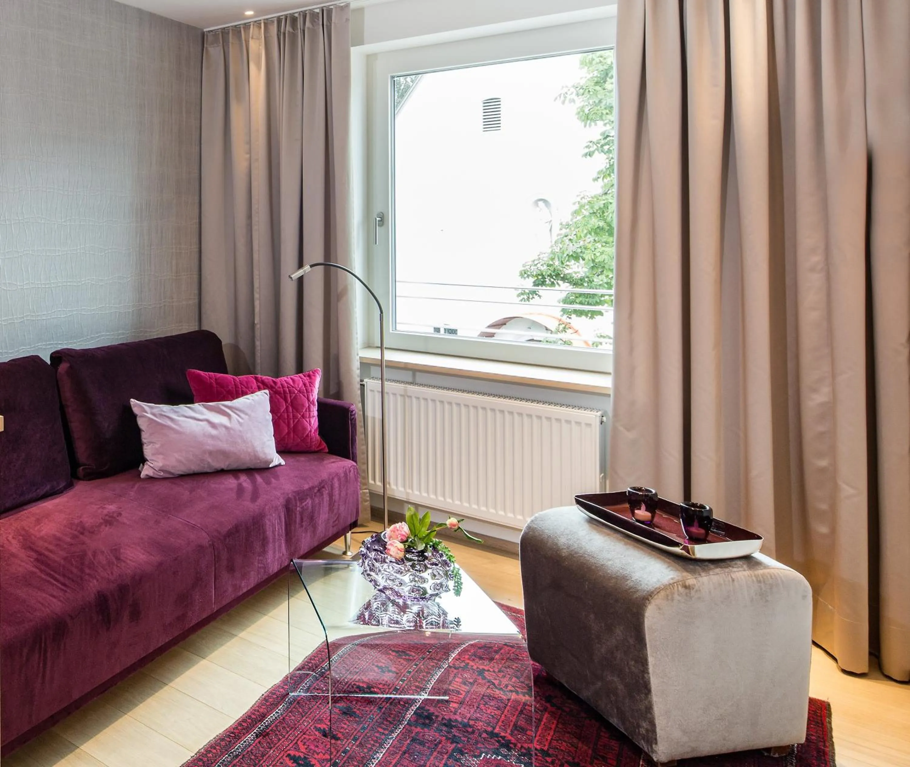 Living room in hirschen dornbirn - das boutiquestyle hotel - skyrelax & wellness im rooftop