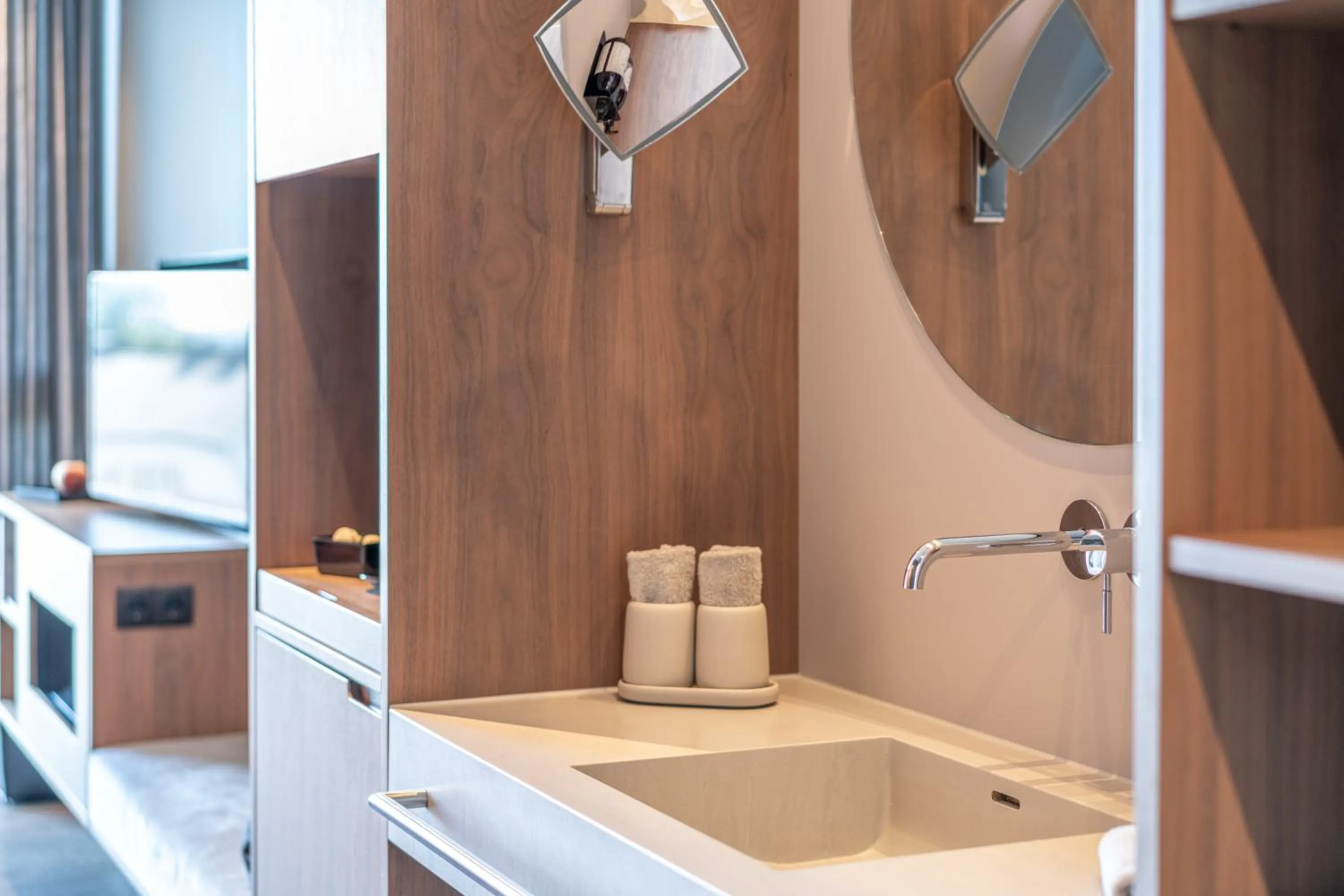 Bathroom in hirschen dornbirn - das boutiquestyle hotel - skyrelax & wellness im rooftop