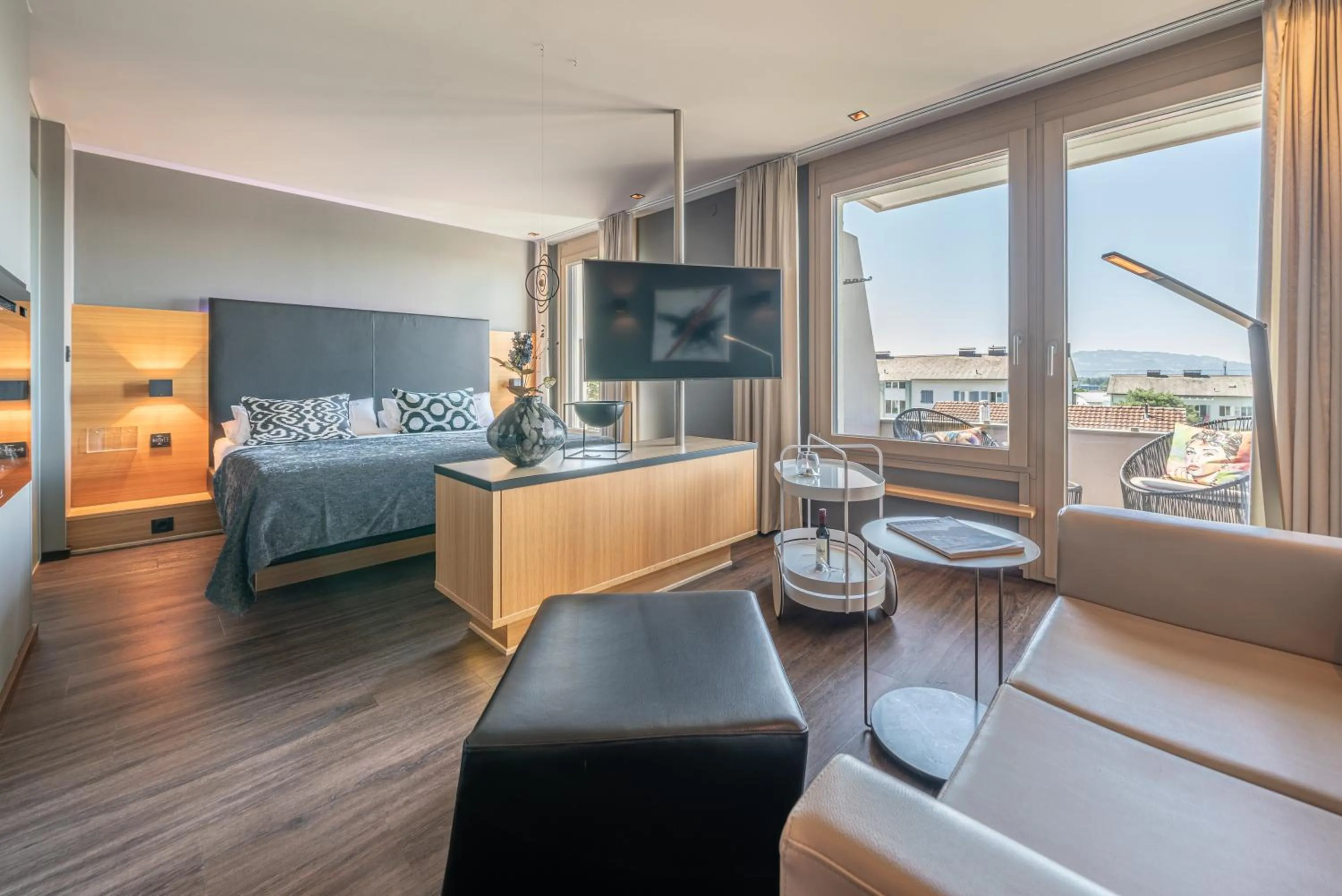 Photo of the whole room in hirschen dornbirn - das boutiquestyle hotel - skyrelax & wellness im rooftop