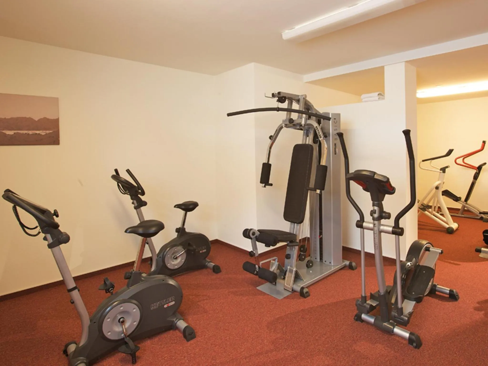 Fitness centre/facilities in Sporthotel Krone