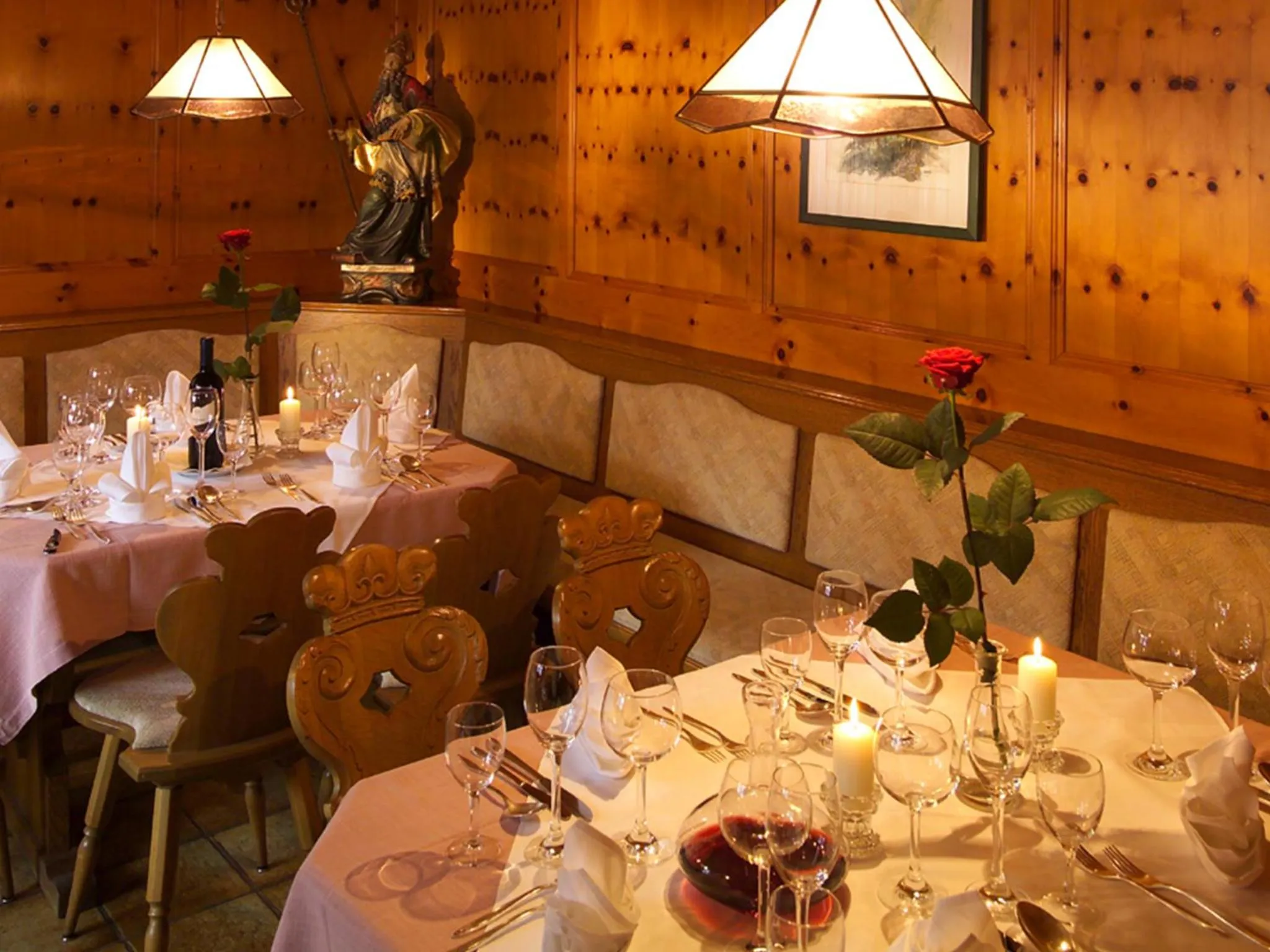 Restaurant/places to eat in Sporthotel Krone