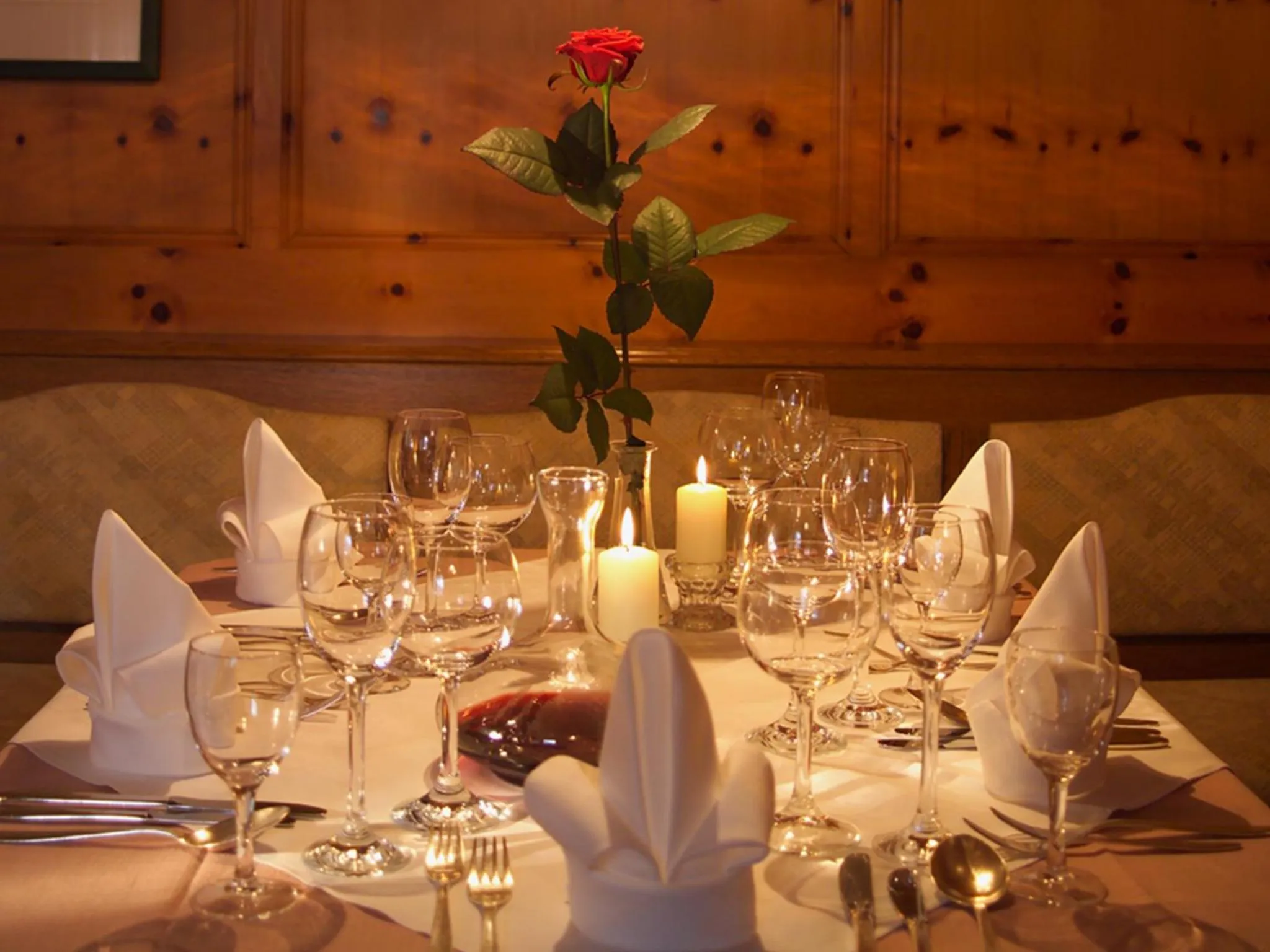 Restaurant/places to eat in Sporthotel Krone