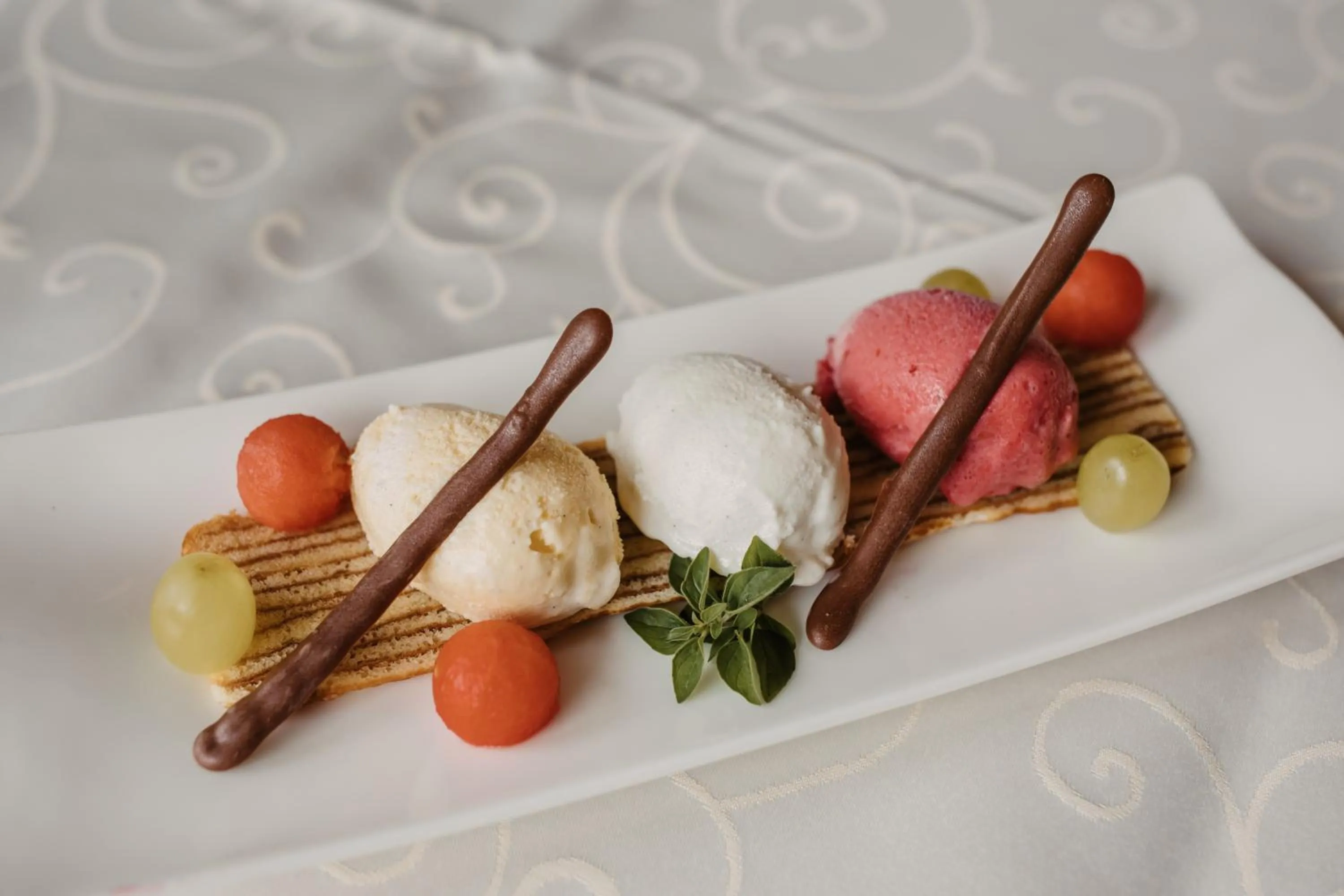 Restaurant/places to eat in Hotel Guggenberger