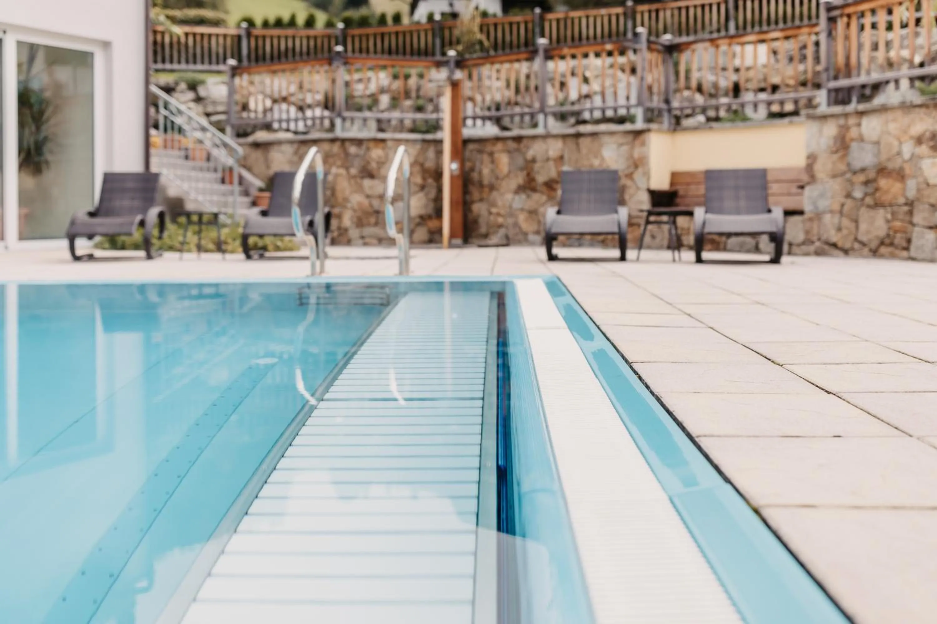 Swimming pool in Hotel Guggenberger