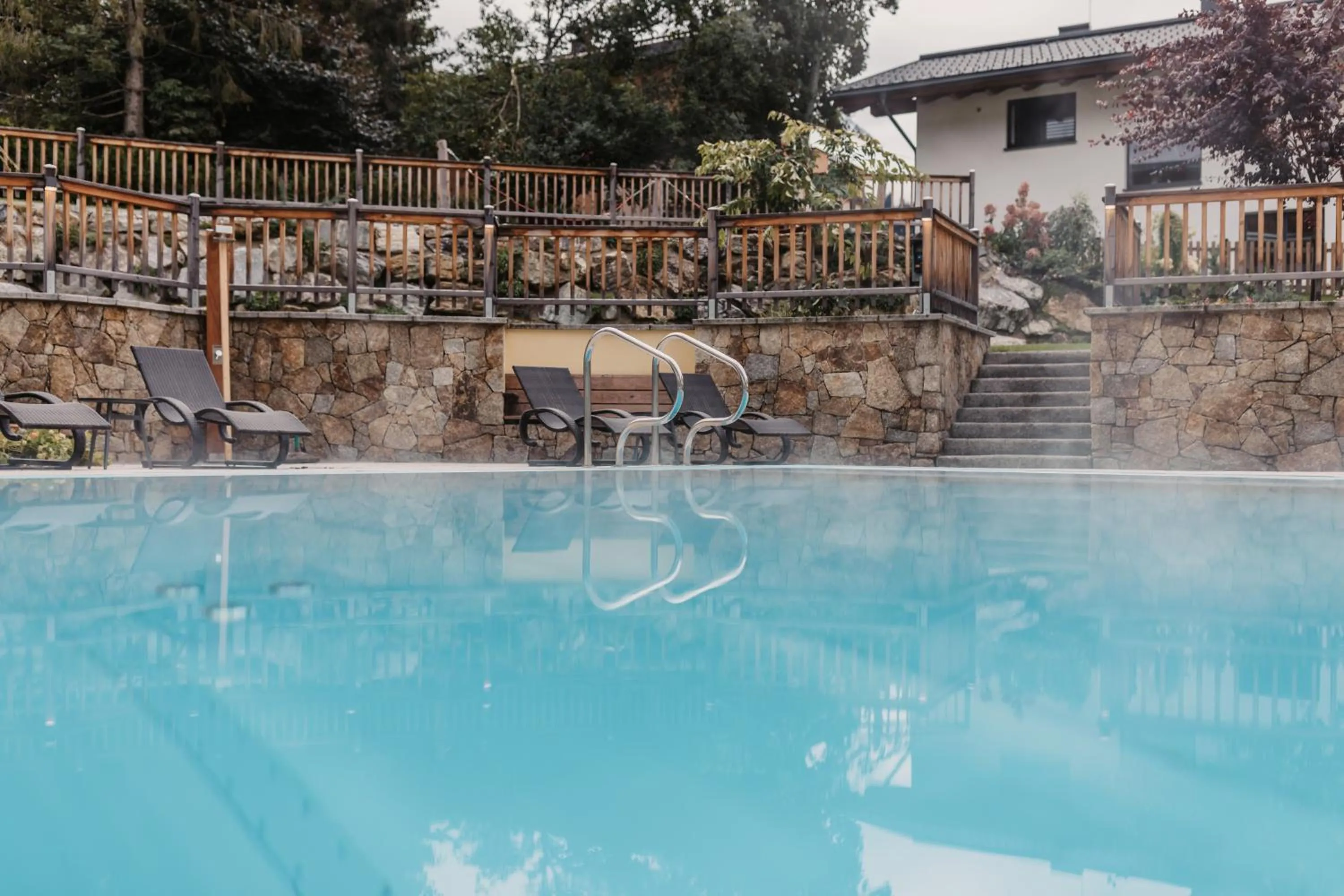 Swimming pool in Hotel Guggenberger