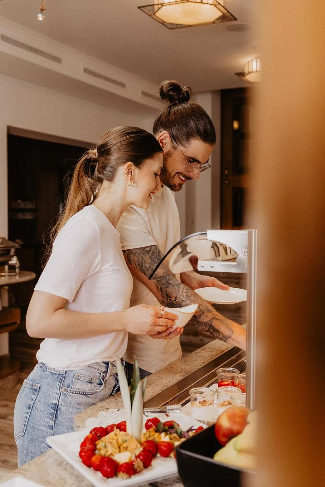 Restaurant/places to eat in Hotel Guggenberger