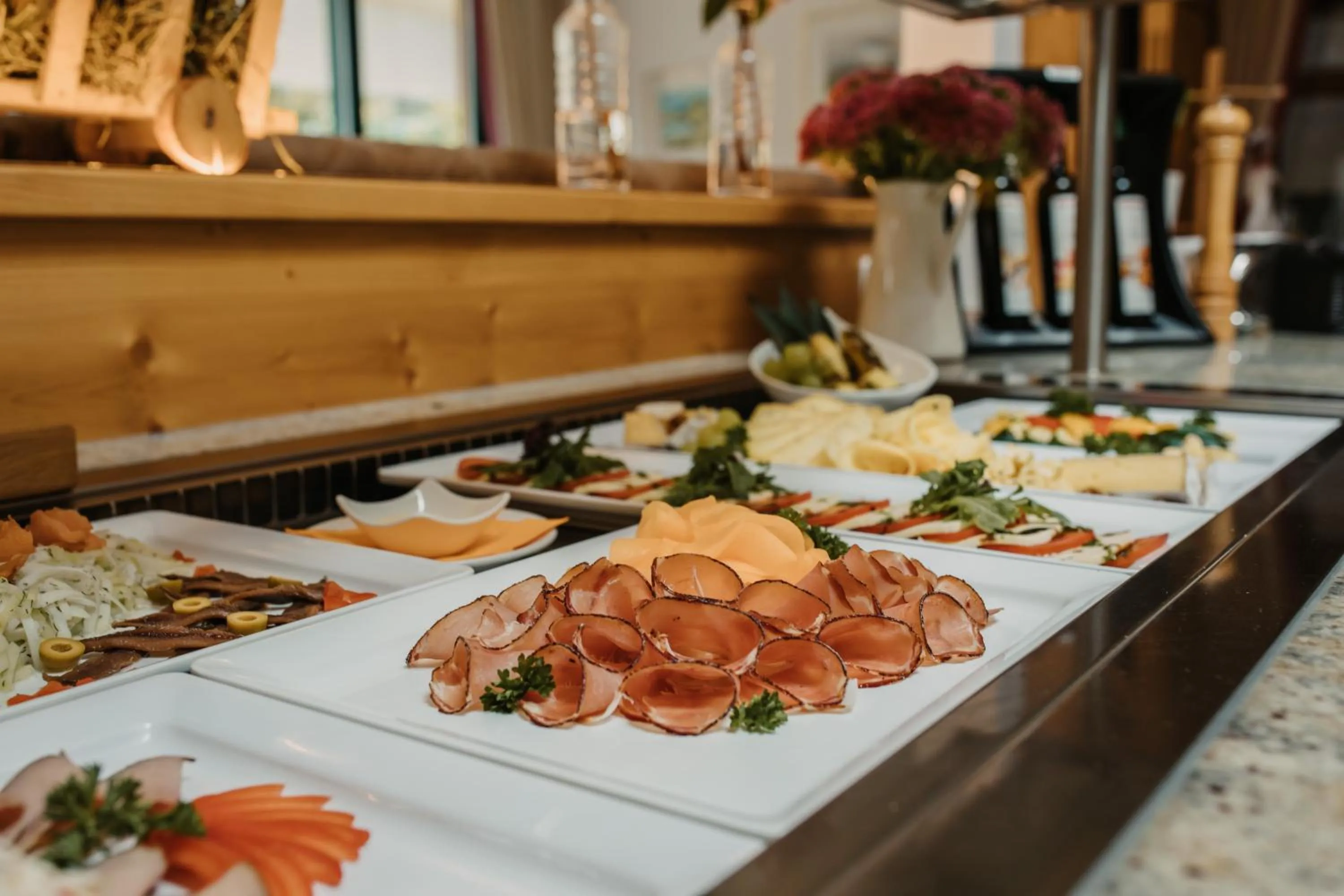 Restaurant/places to eat in Hotel Guggenberger