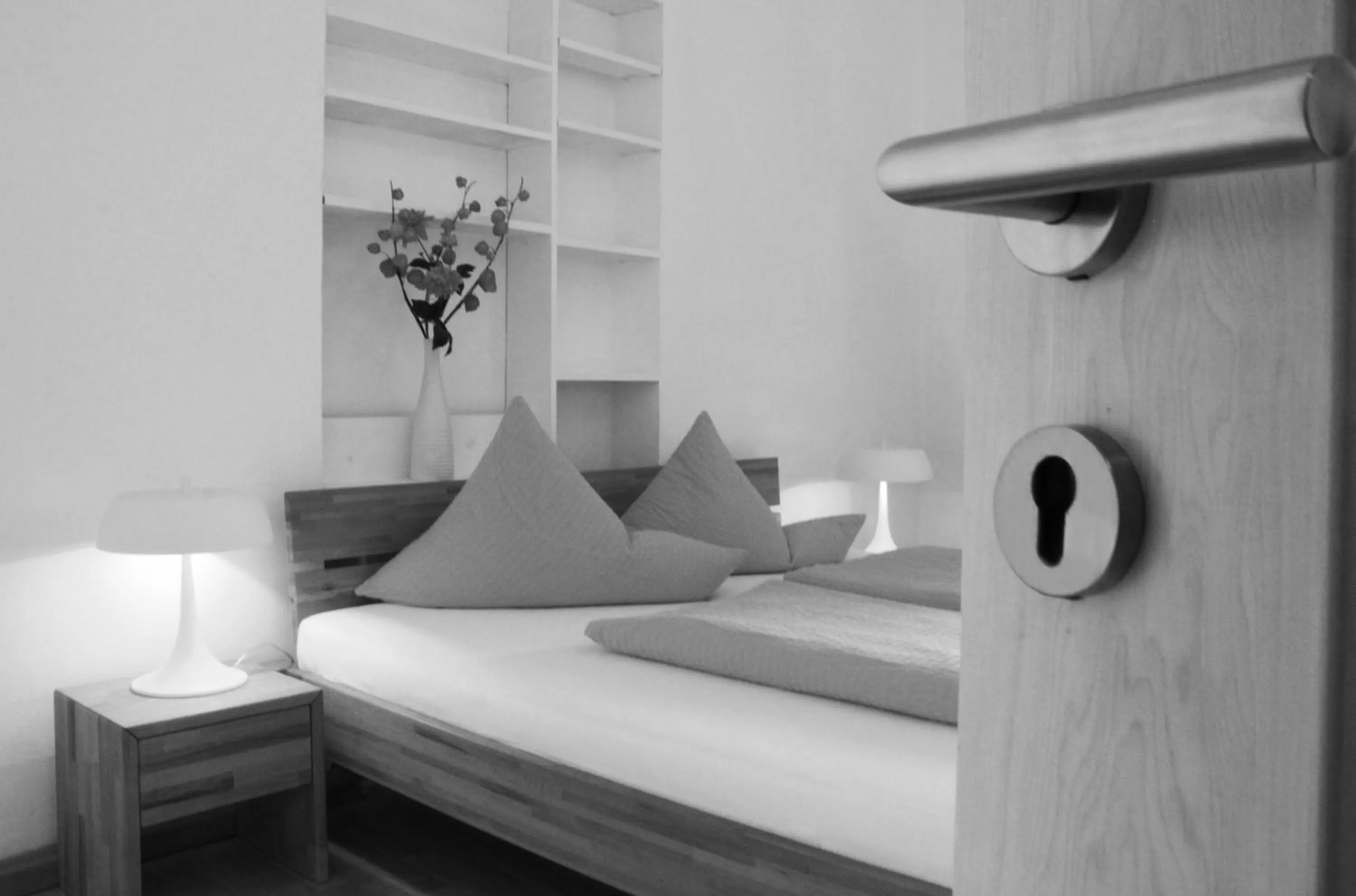 Bed in Pension Stoi budget guesthouse