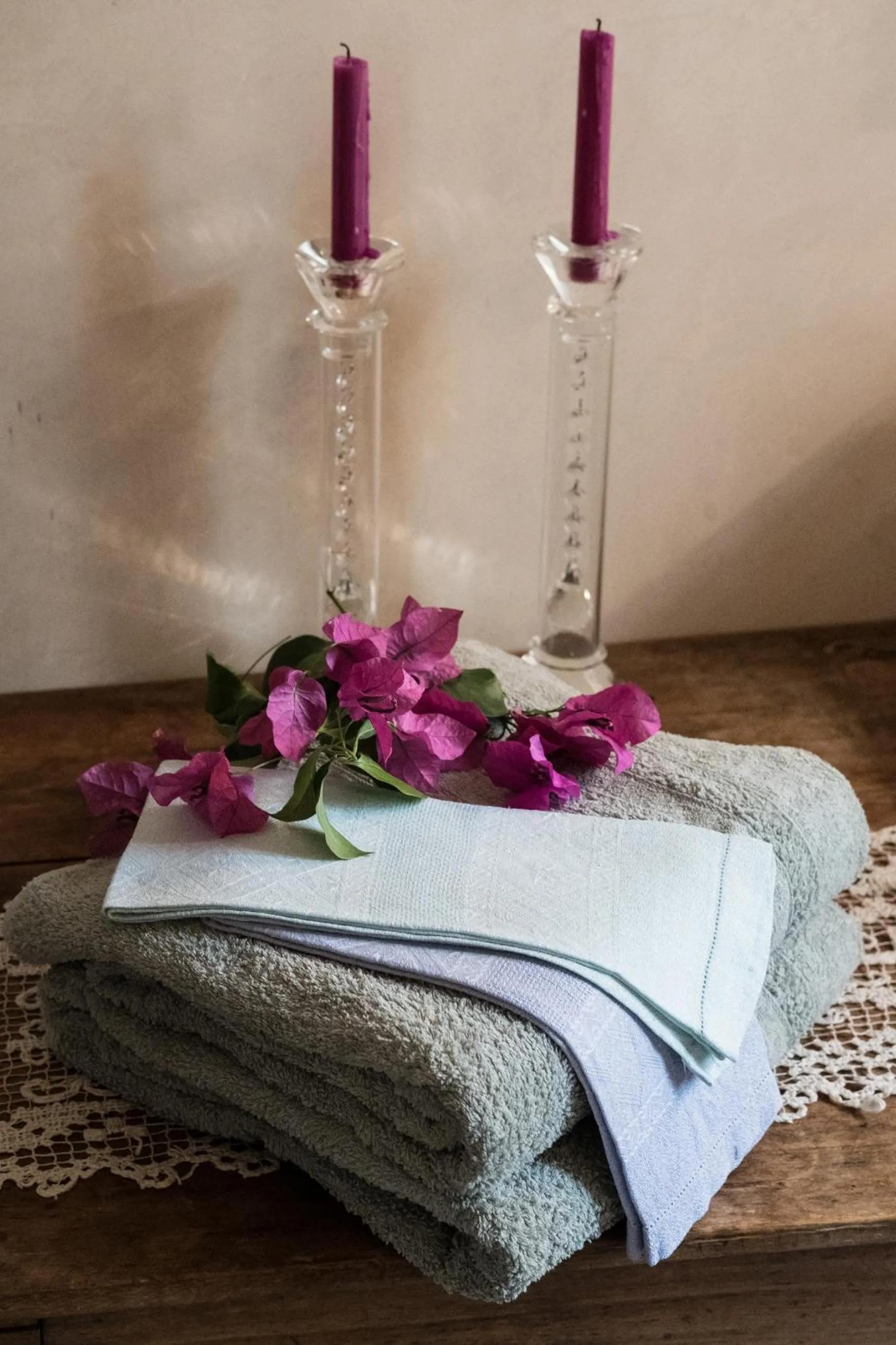towels in Via Col Tempo