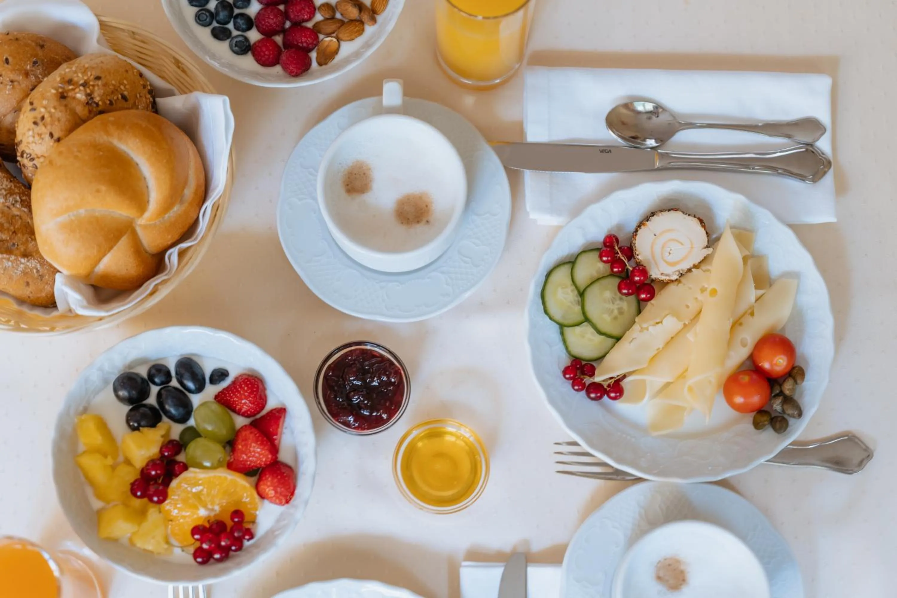 Breakfast in Schlössl Hotel Kindl