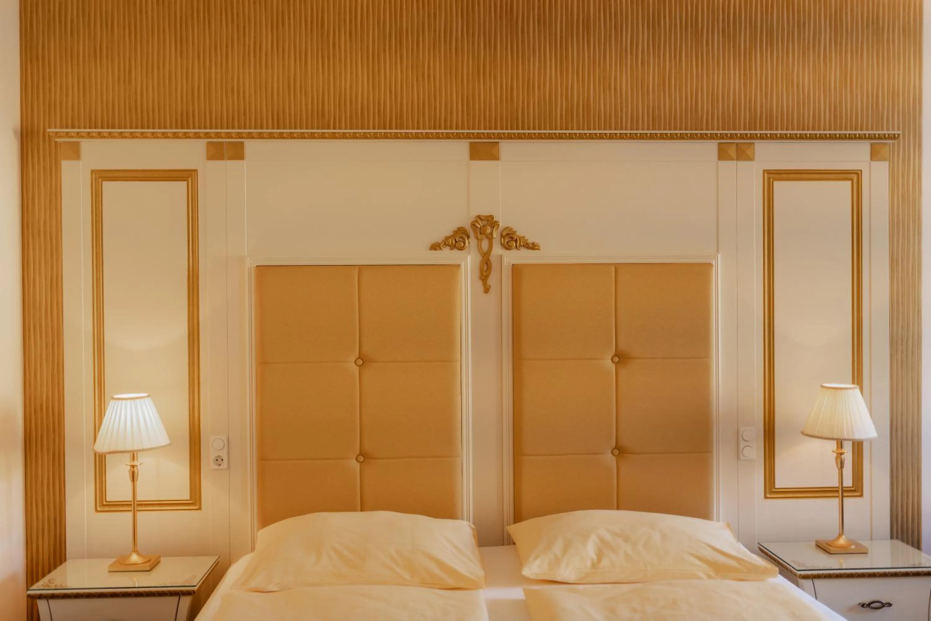 Bed in Schlössl Hotel Kindl