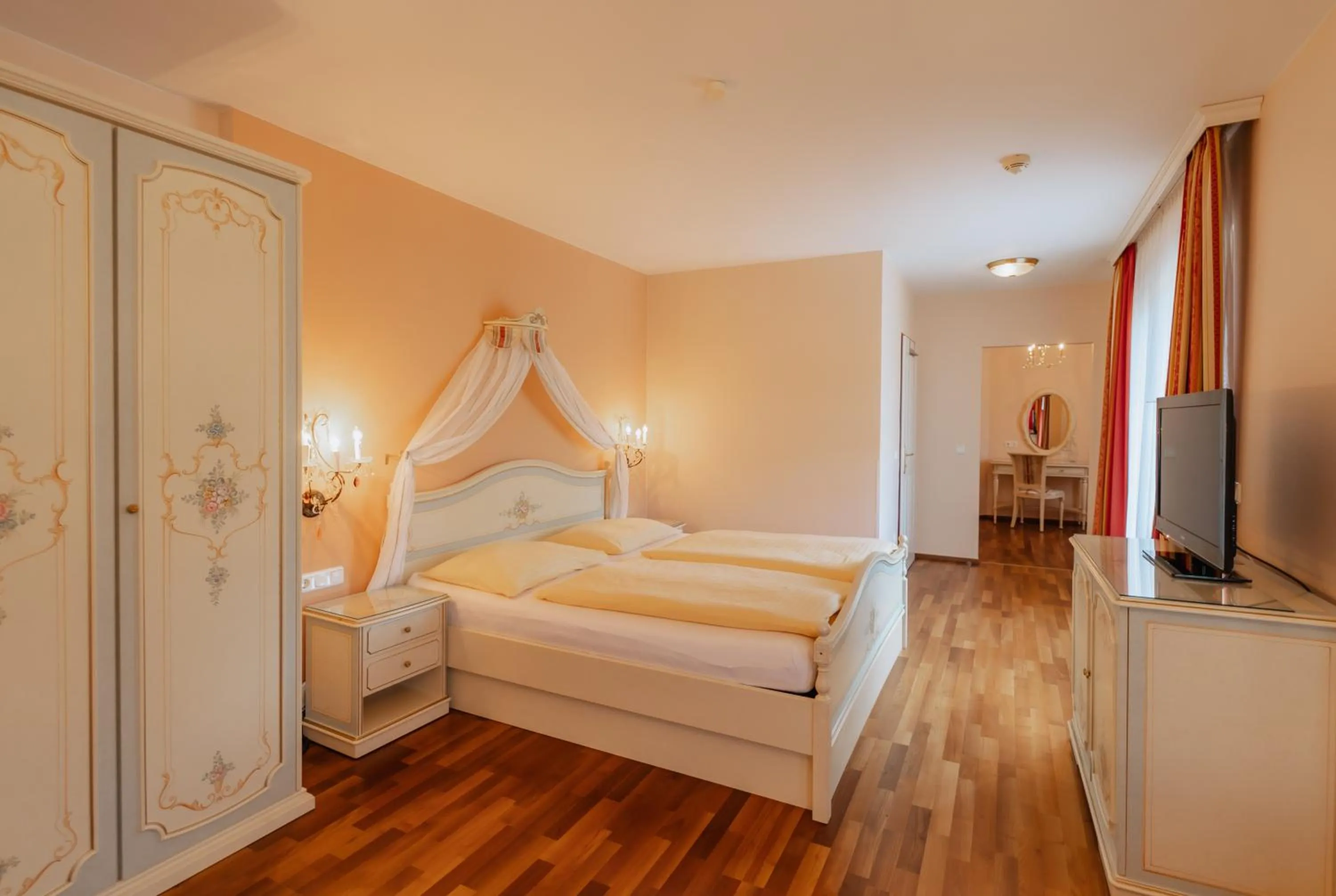 Bed in Schlössl Hotel Kindl