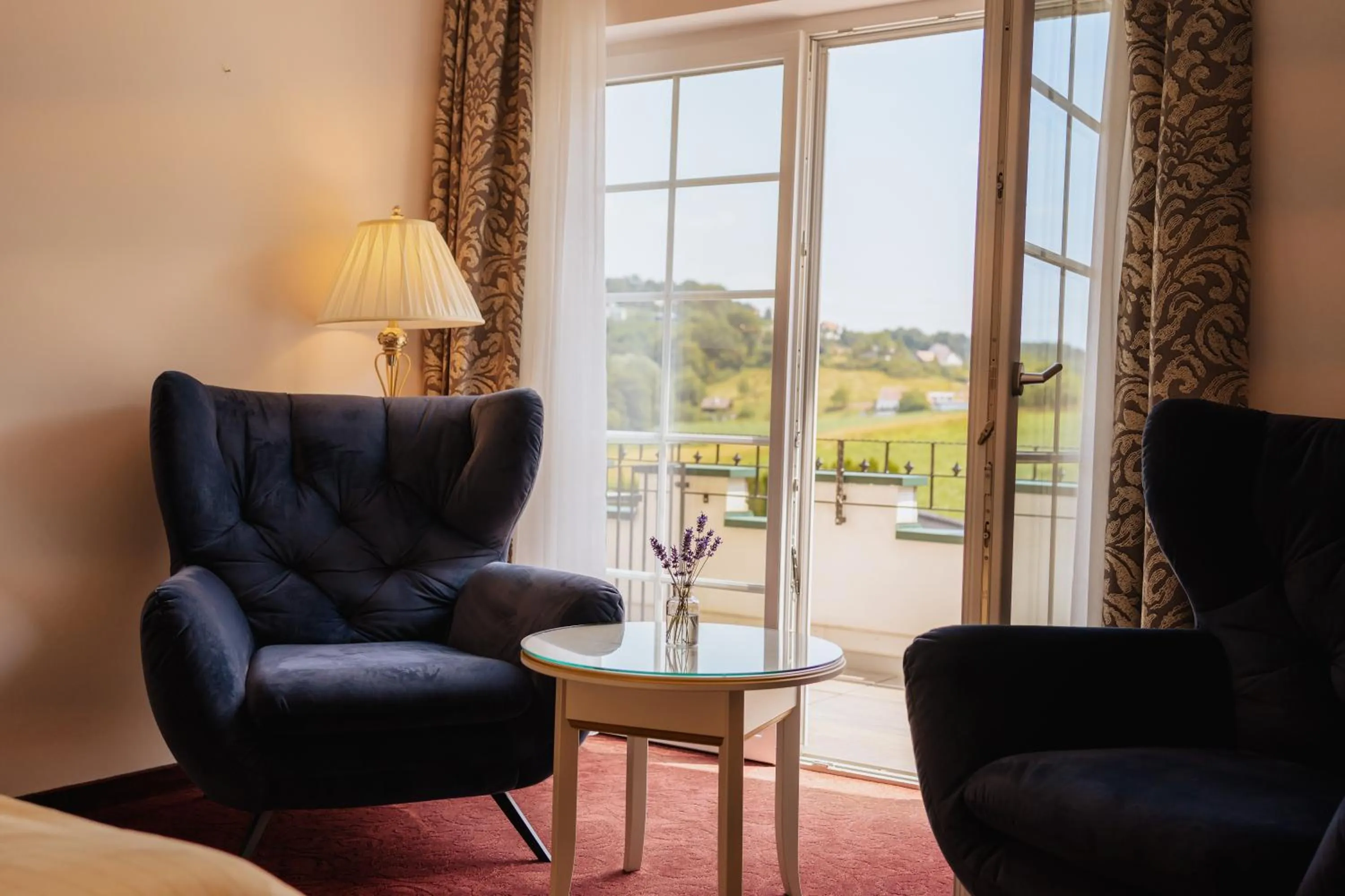 Seating area in Schlössl Hotel Kindl