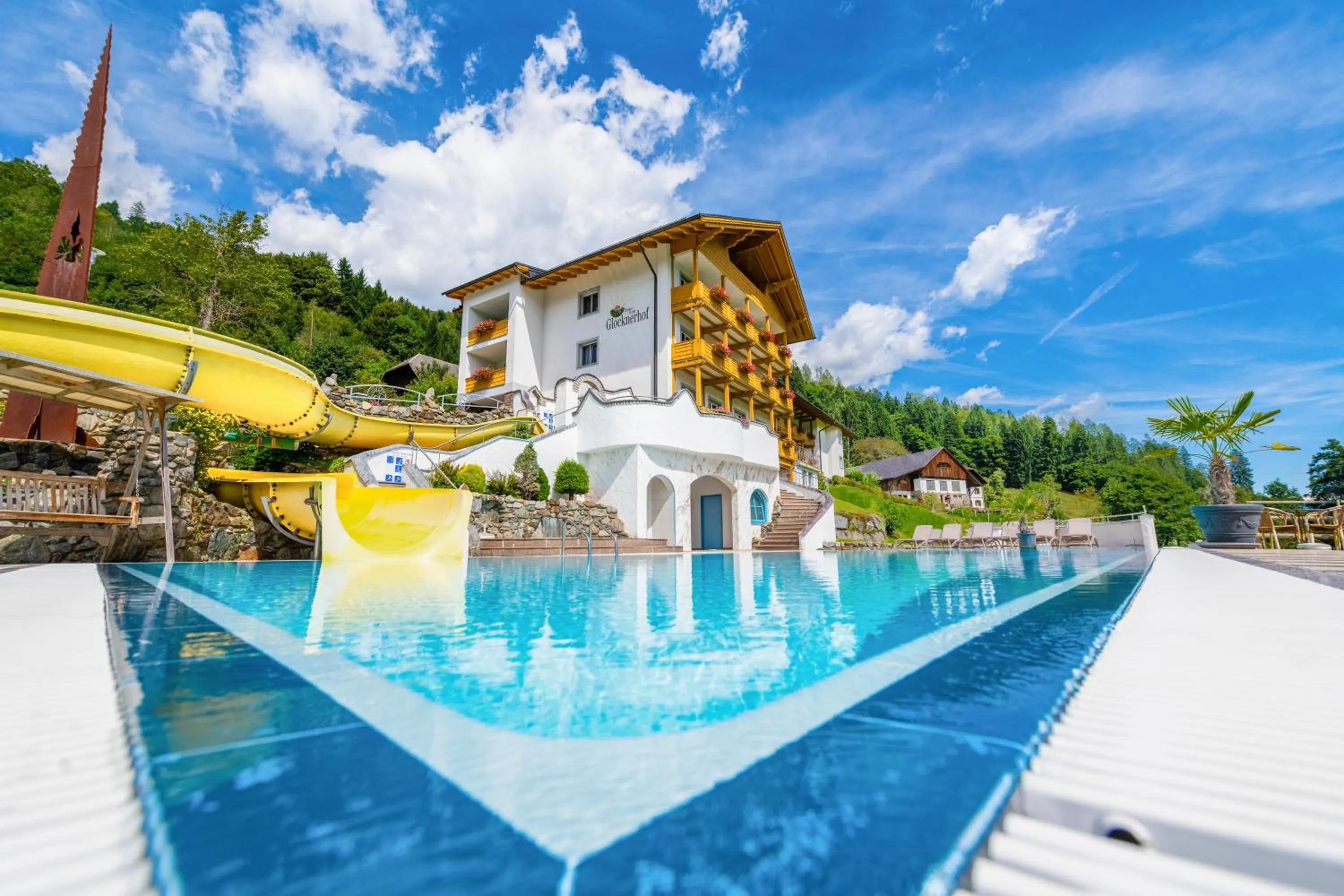 Shower in Hotel Glocknerhof