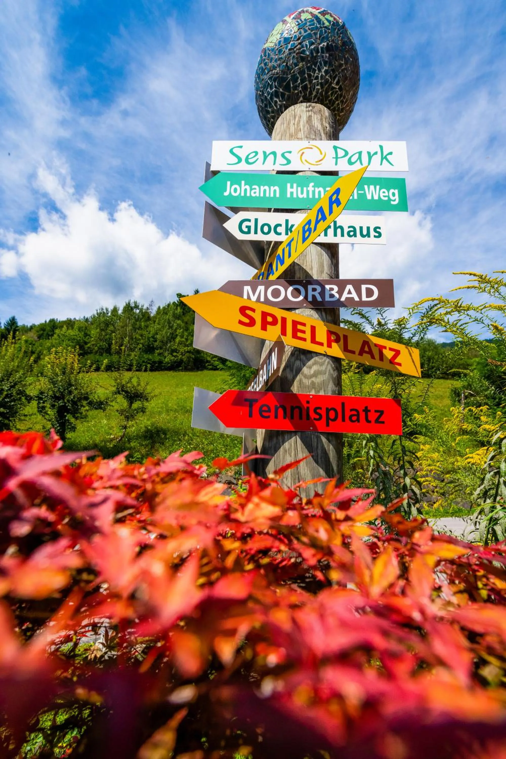 Garden in Hotel Glocknerhof