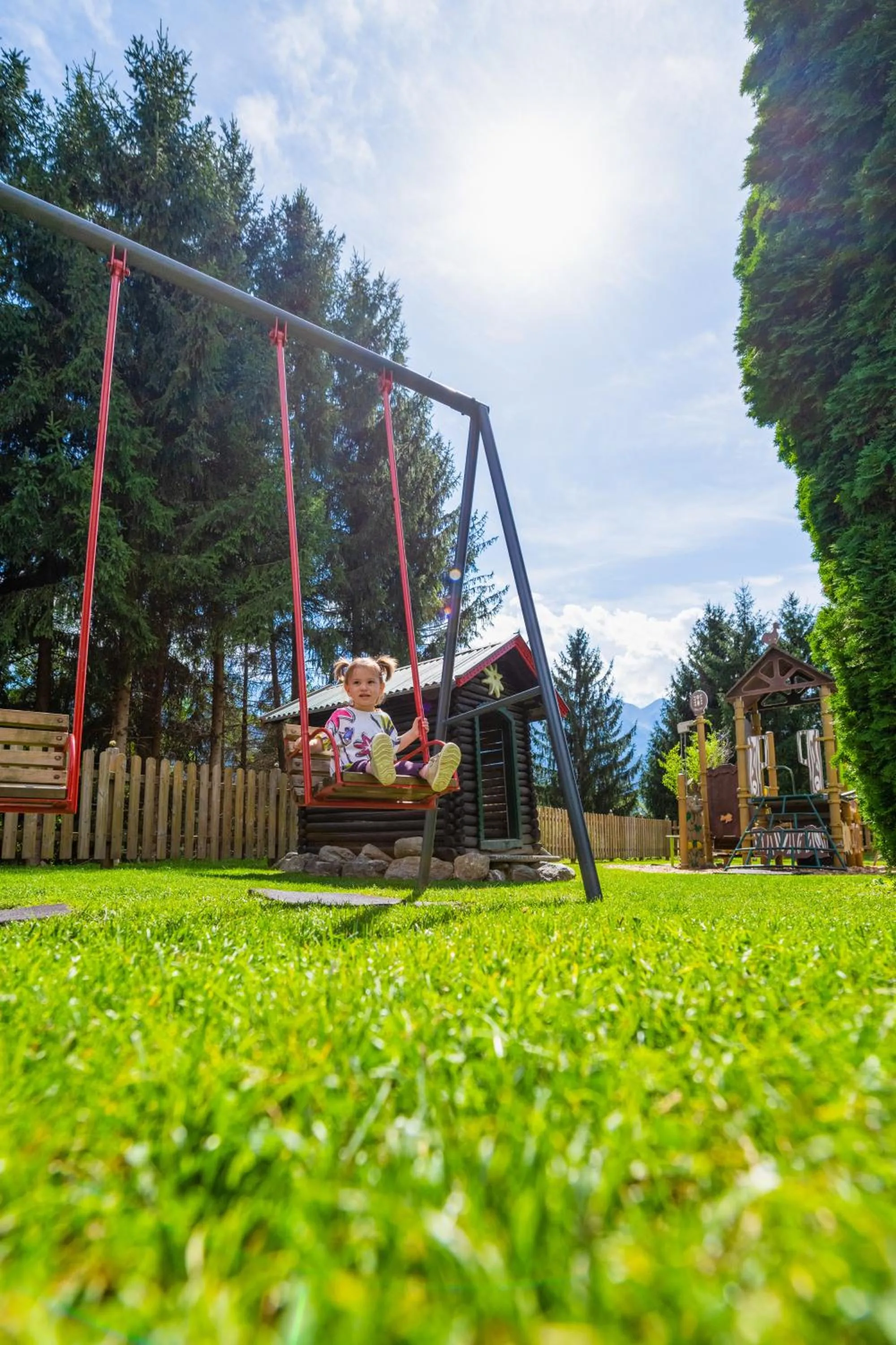 Children play ground in Hotel Glocknerhof