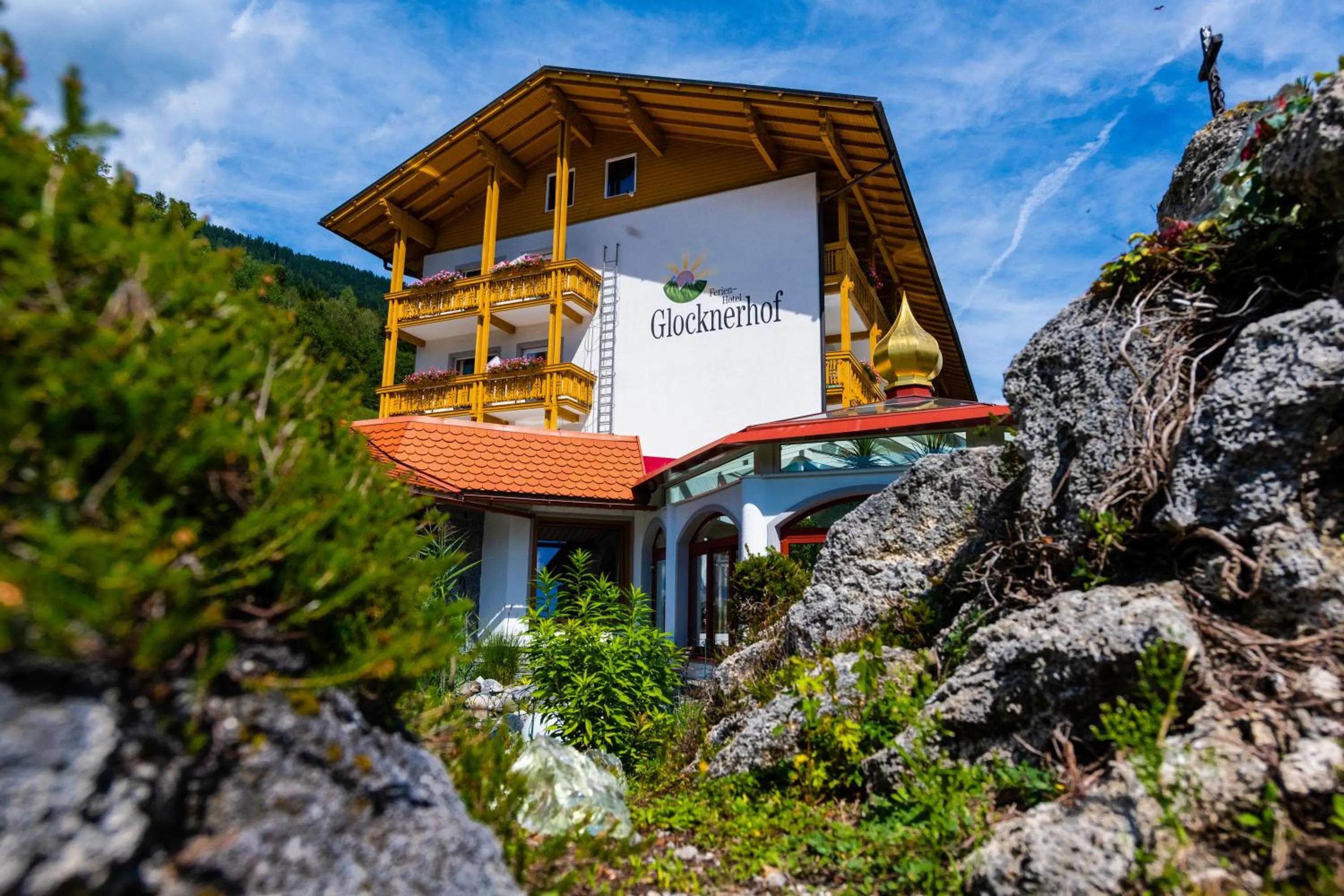 Garden in Hotel Glocknerhof
