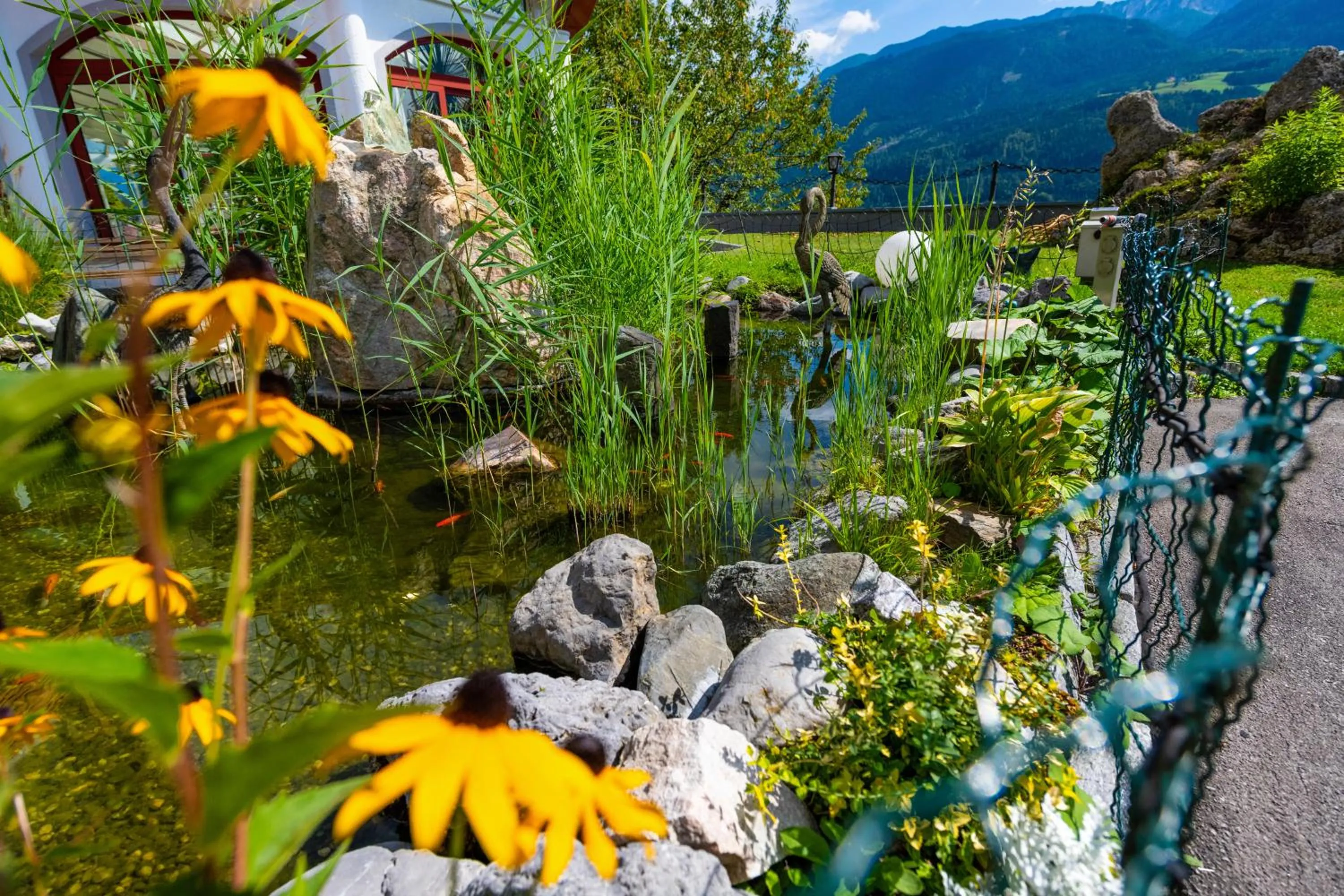Garden in Hotel Glocknerhof