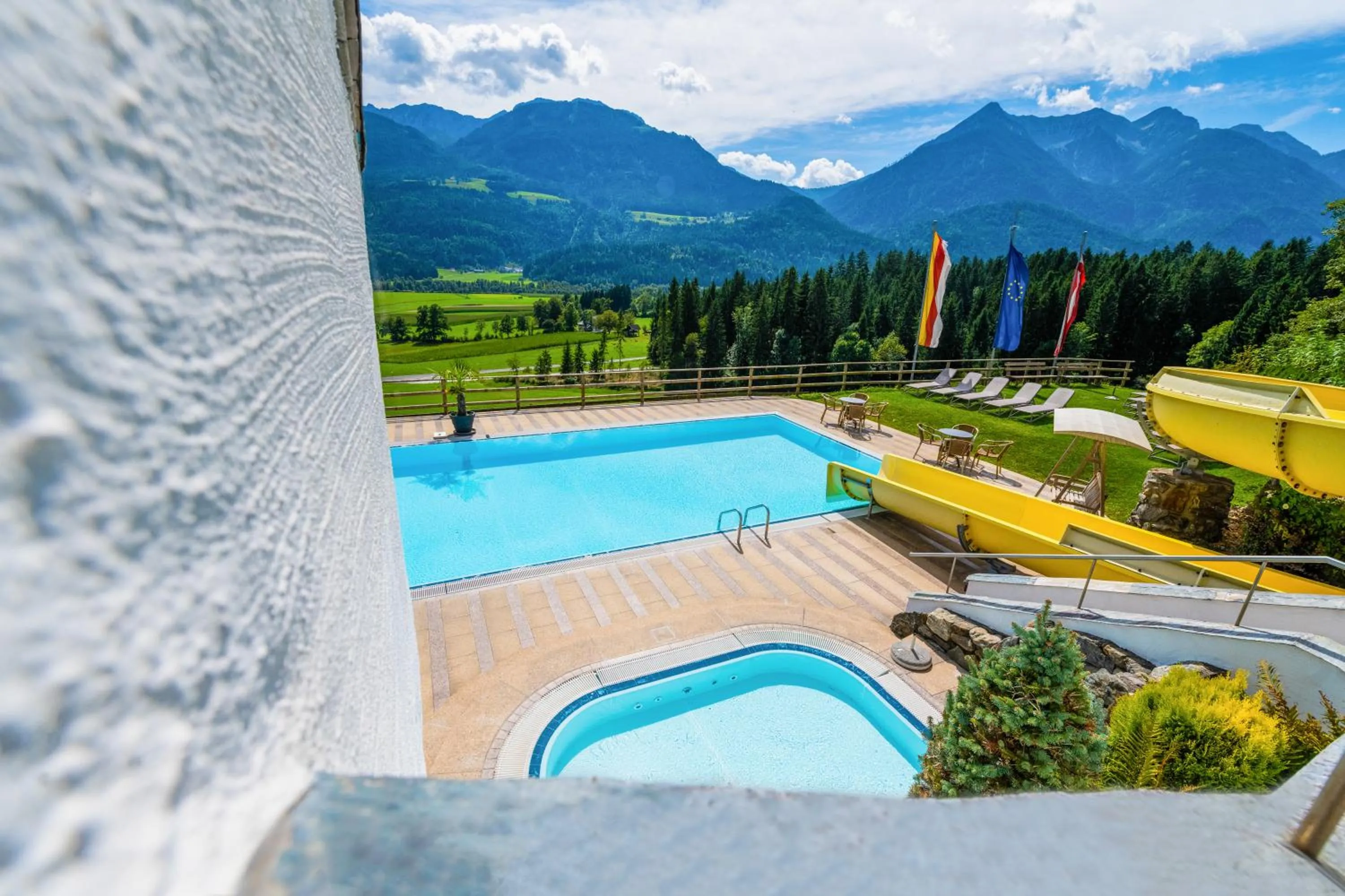 Swimming pool in Hotel Glocknerhof