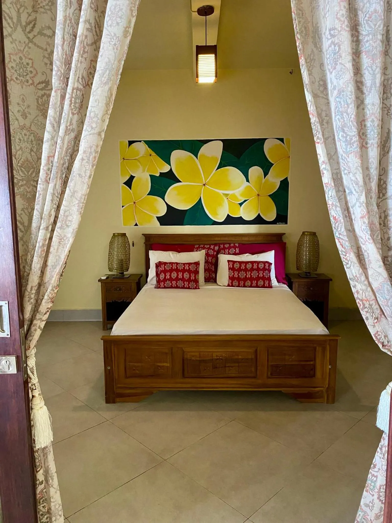 Bedroom, Bed in Trawangan Nirvana