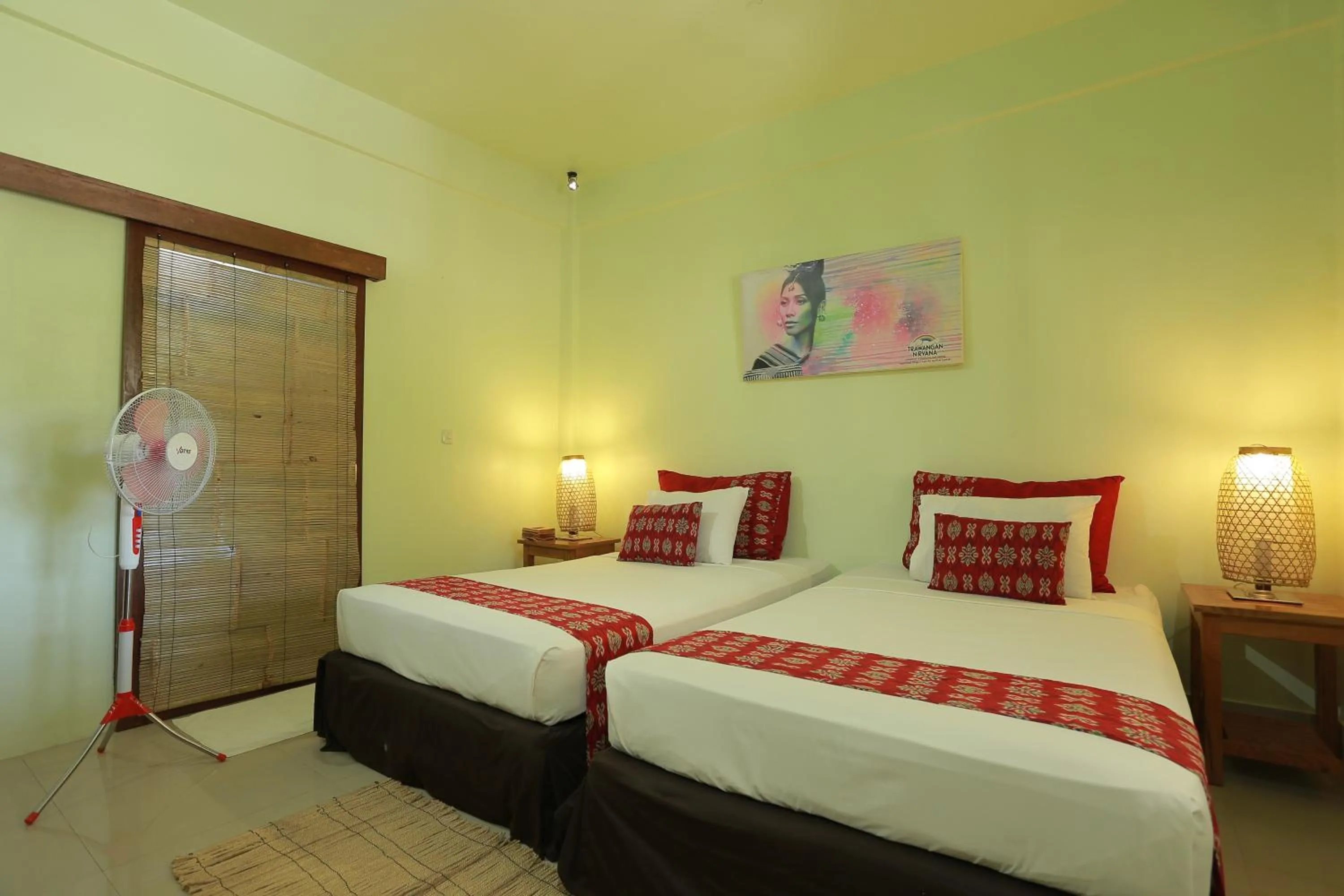 Bed in Trawangan Nirvana