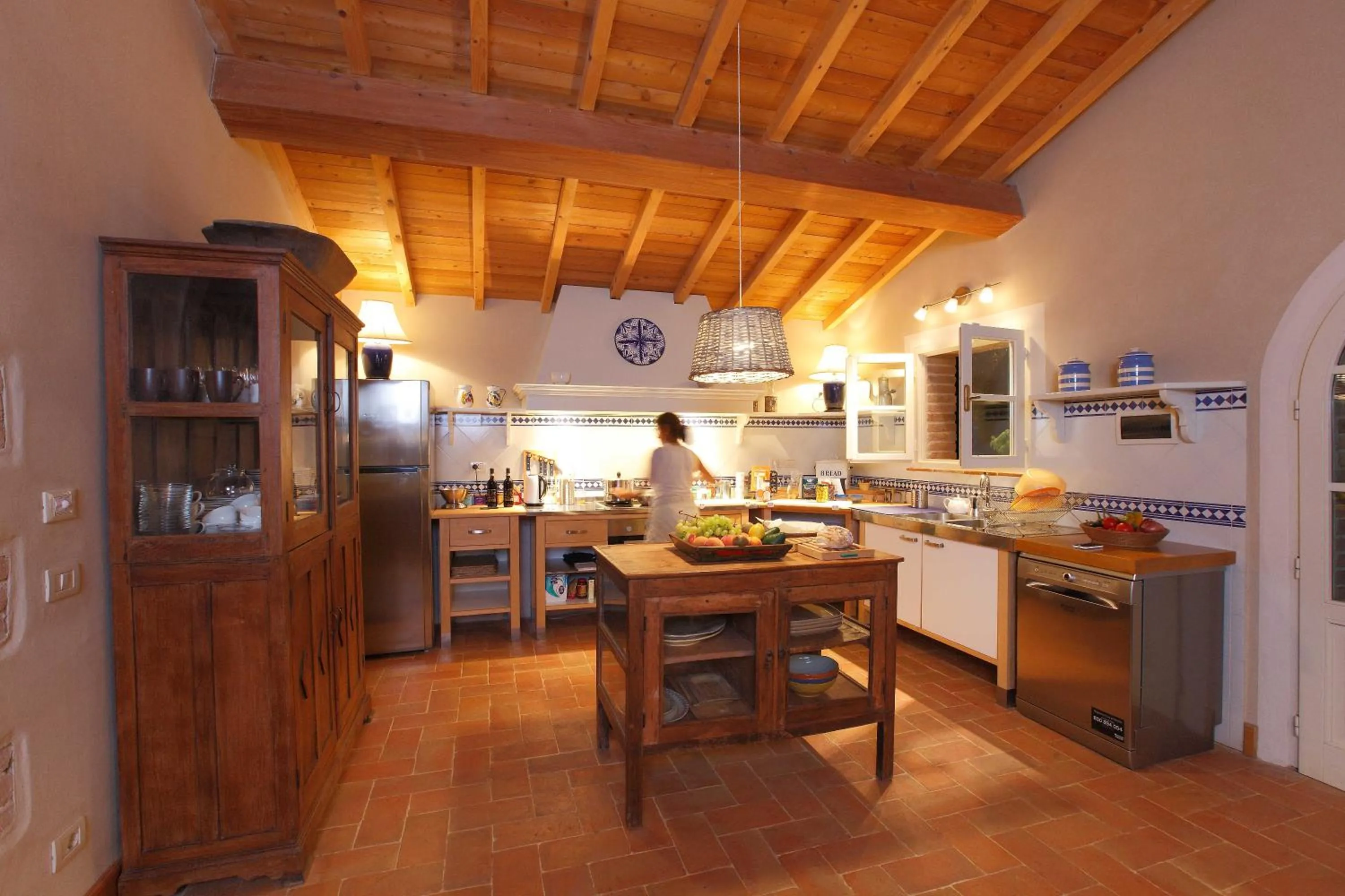 Communal kitchen in Casa Terzerie