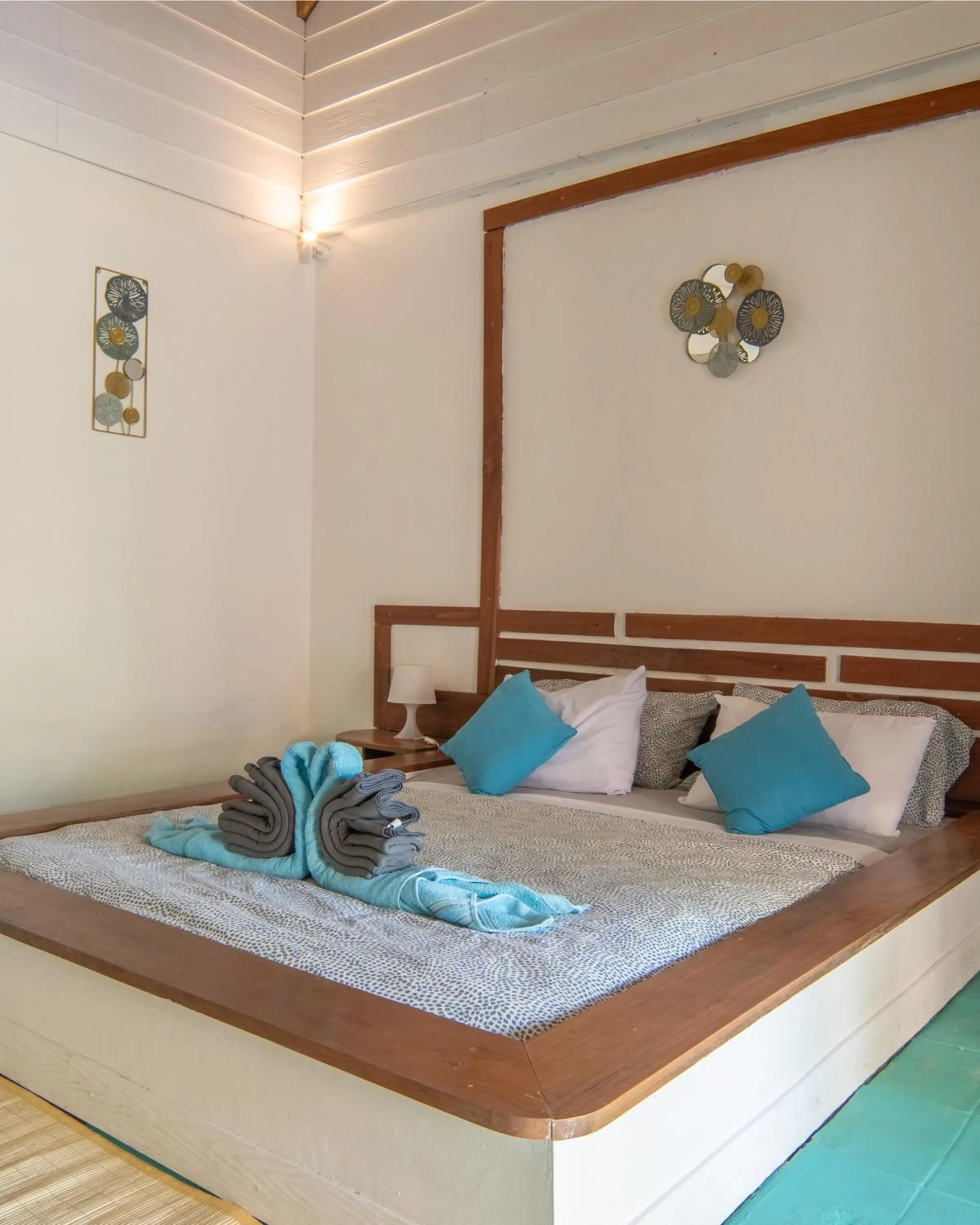 Bed in Tiki Boutique Hotel Spa Lombok