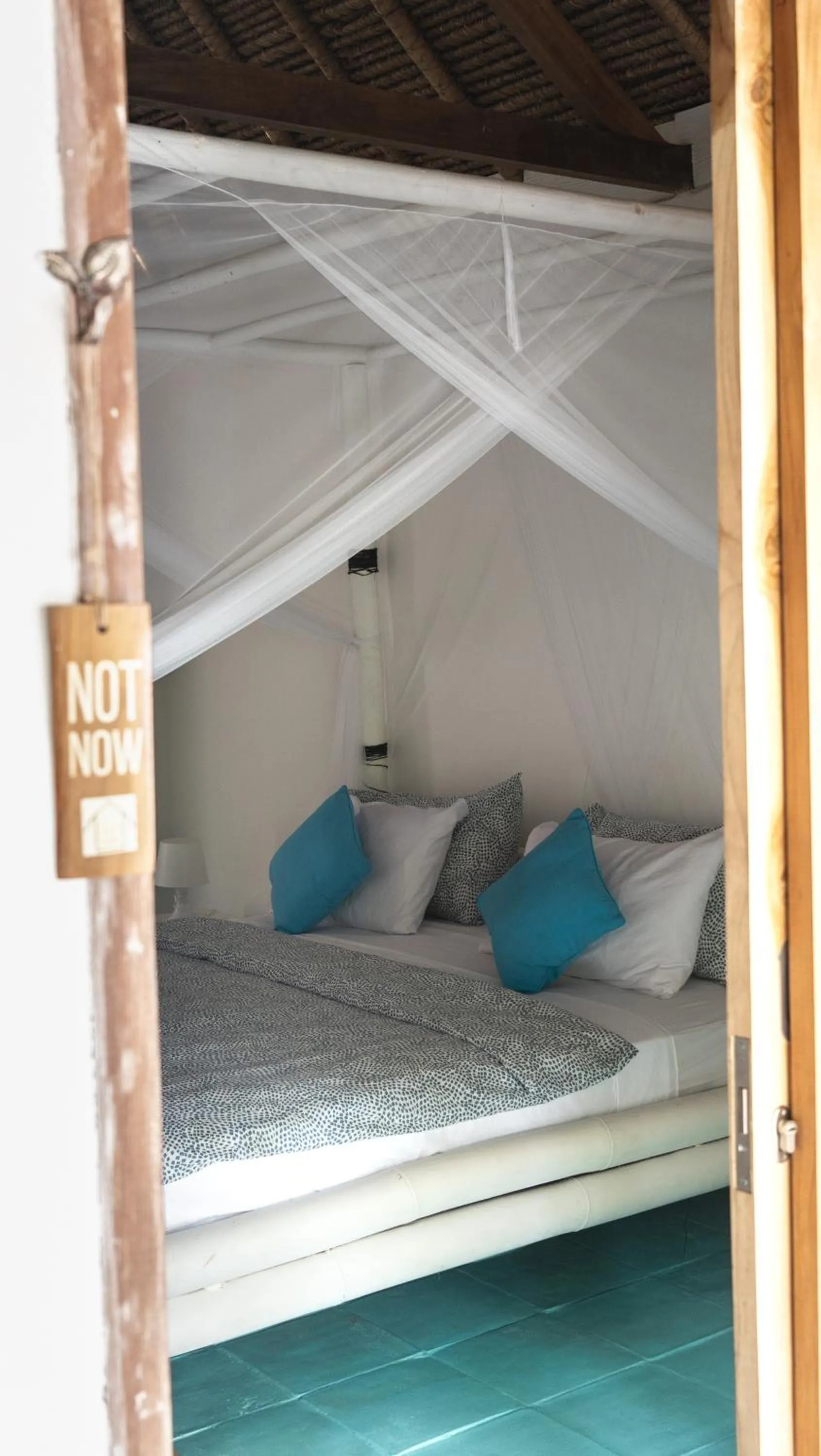 Bed in Tiki Boutique Hotel Spa Lombok