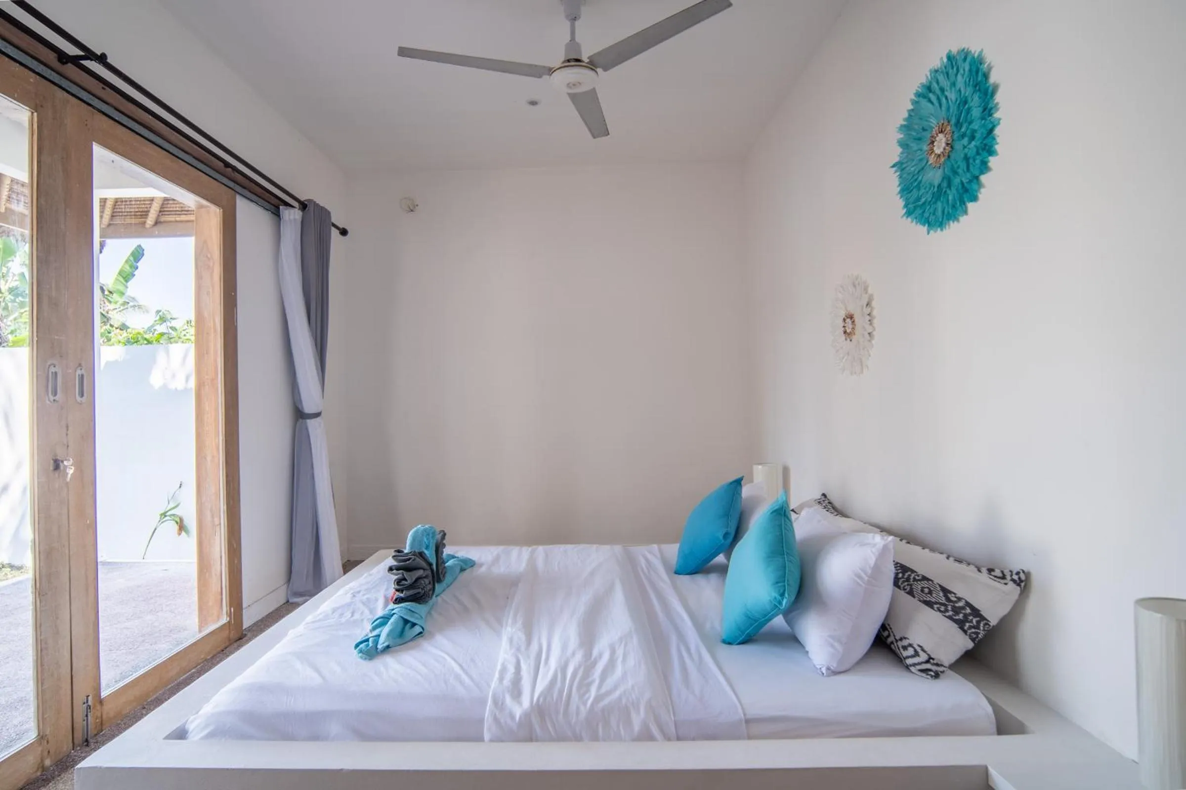 Bed in Tiki Boutique Hotel Spa Lombok