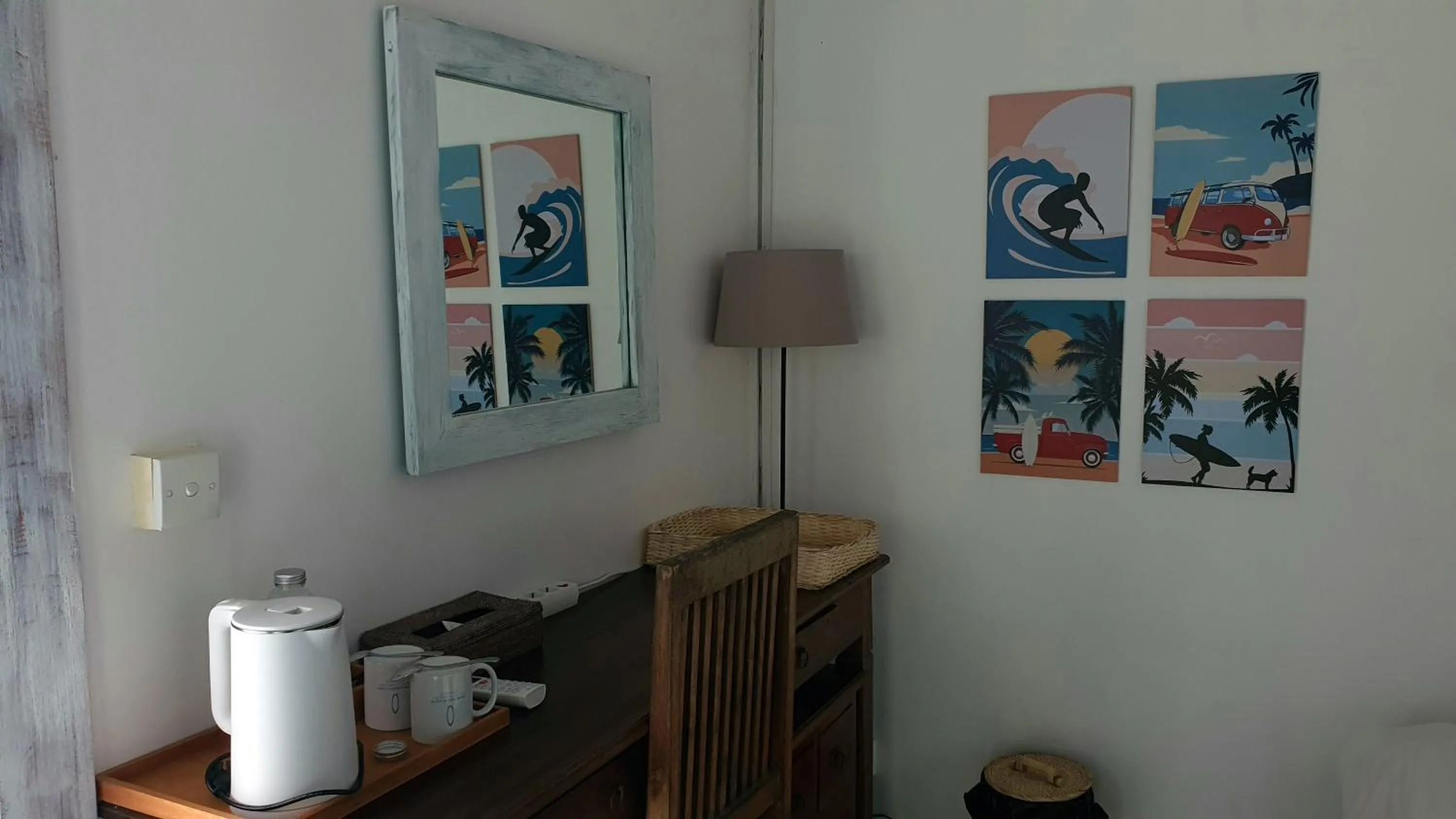 Decorative detail in Myamo Beach Lodge