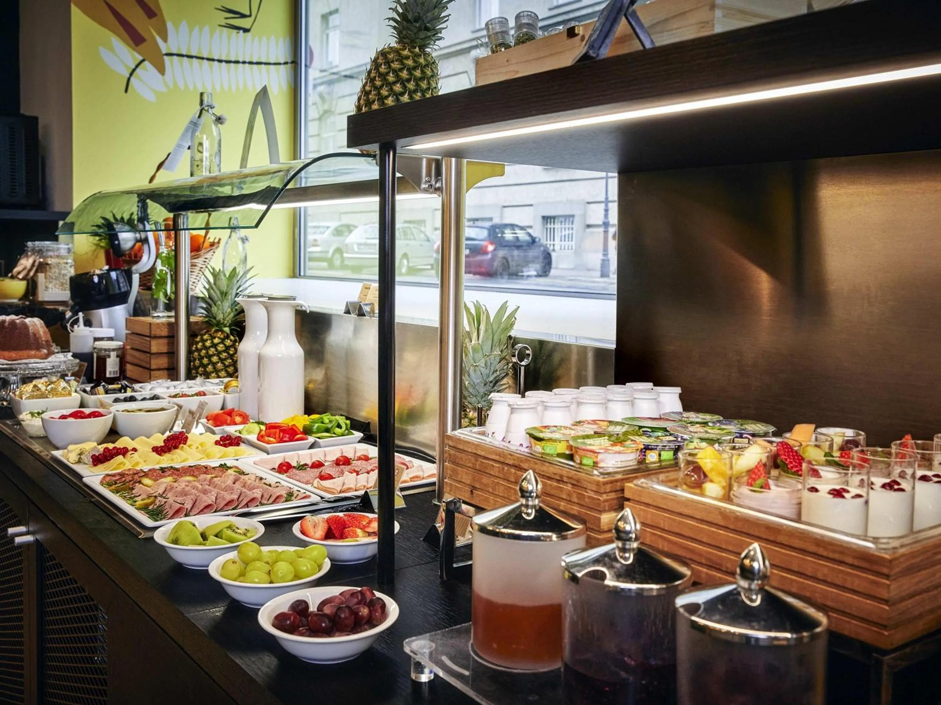 Breakfast in Aparthotel Adagio Vienna City