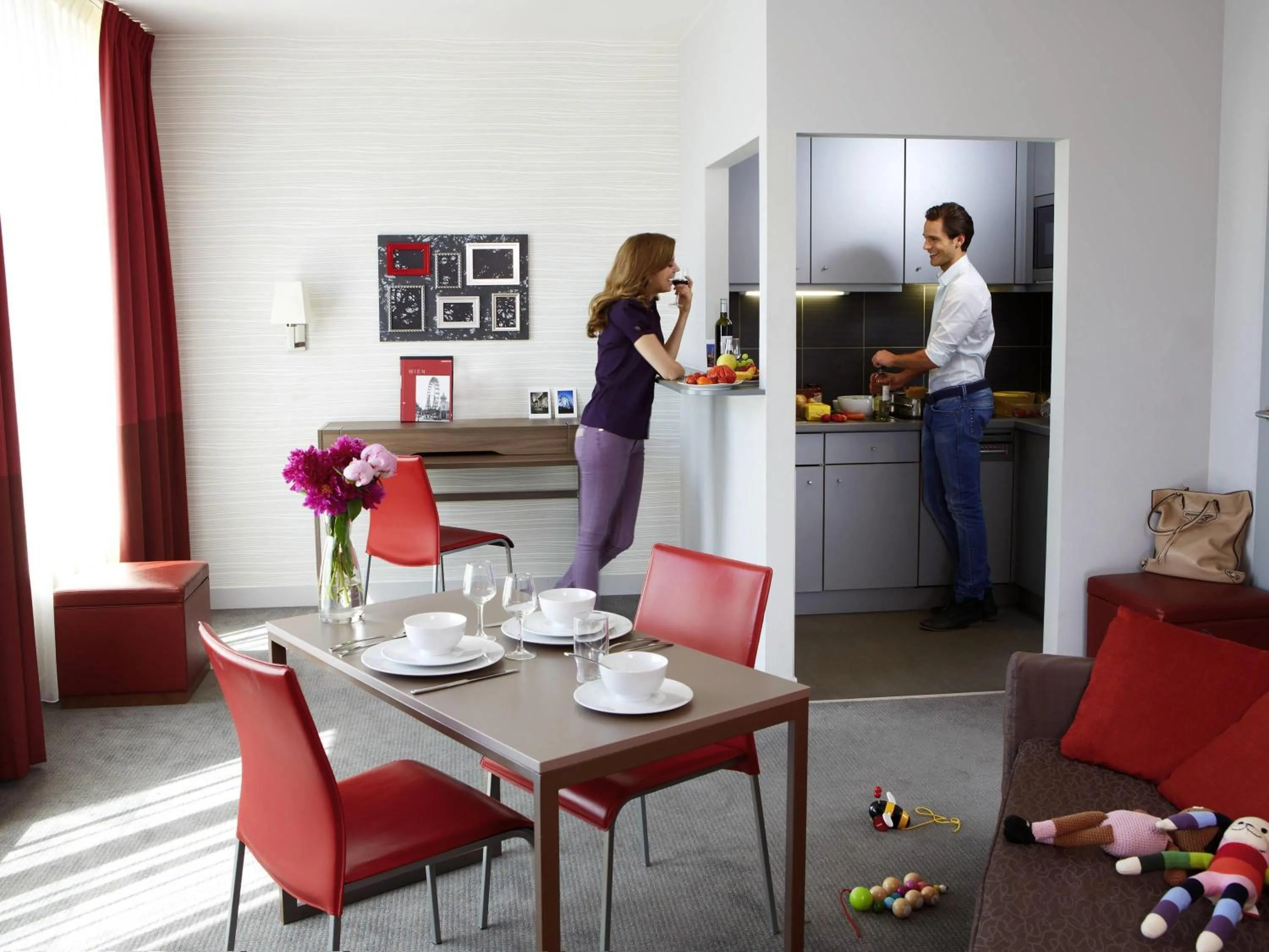 Bedroom in Aparthotel Adagio Vienna City