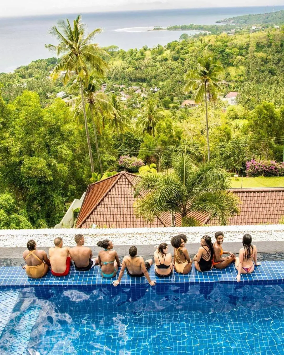 Property building in Villa Umbrella Lombok