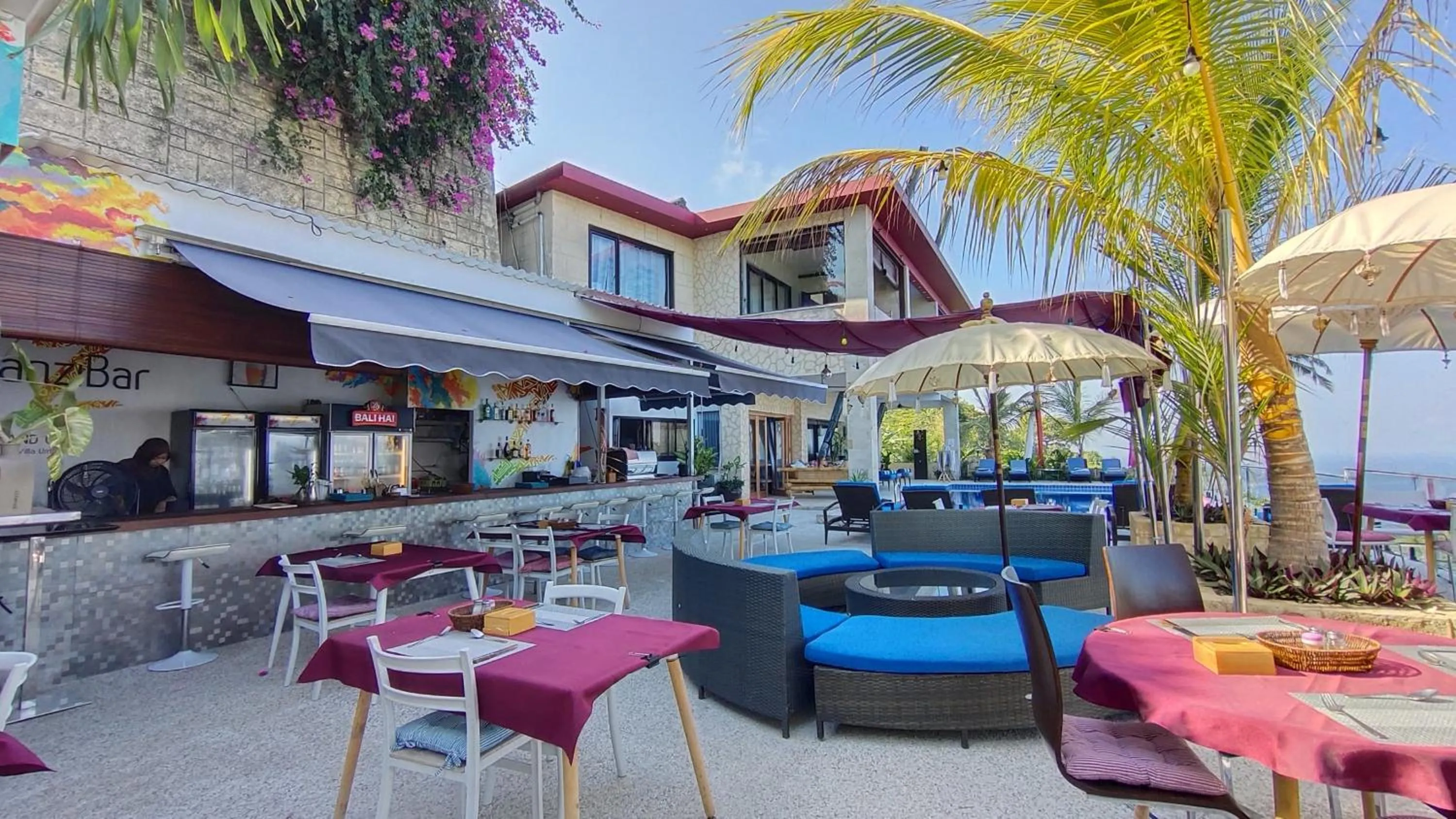 Property building in Villa Umbrella Lombok