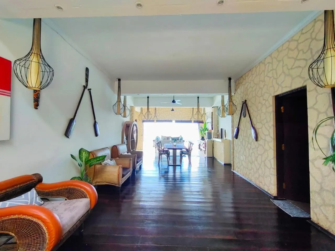 Lobby or reception in Villa Umbrella Lombok