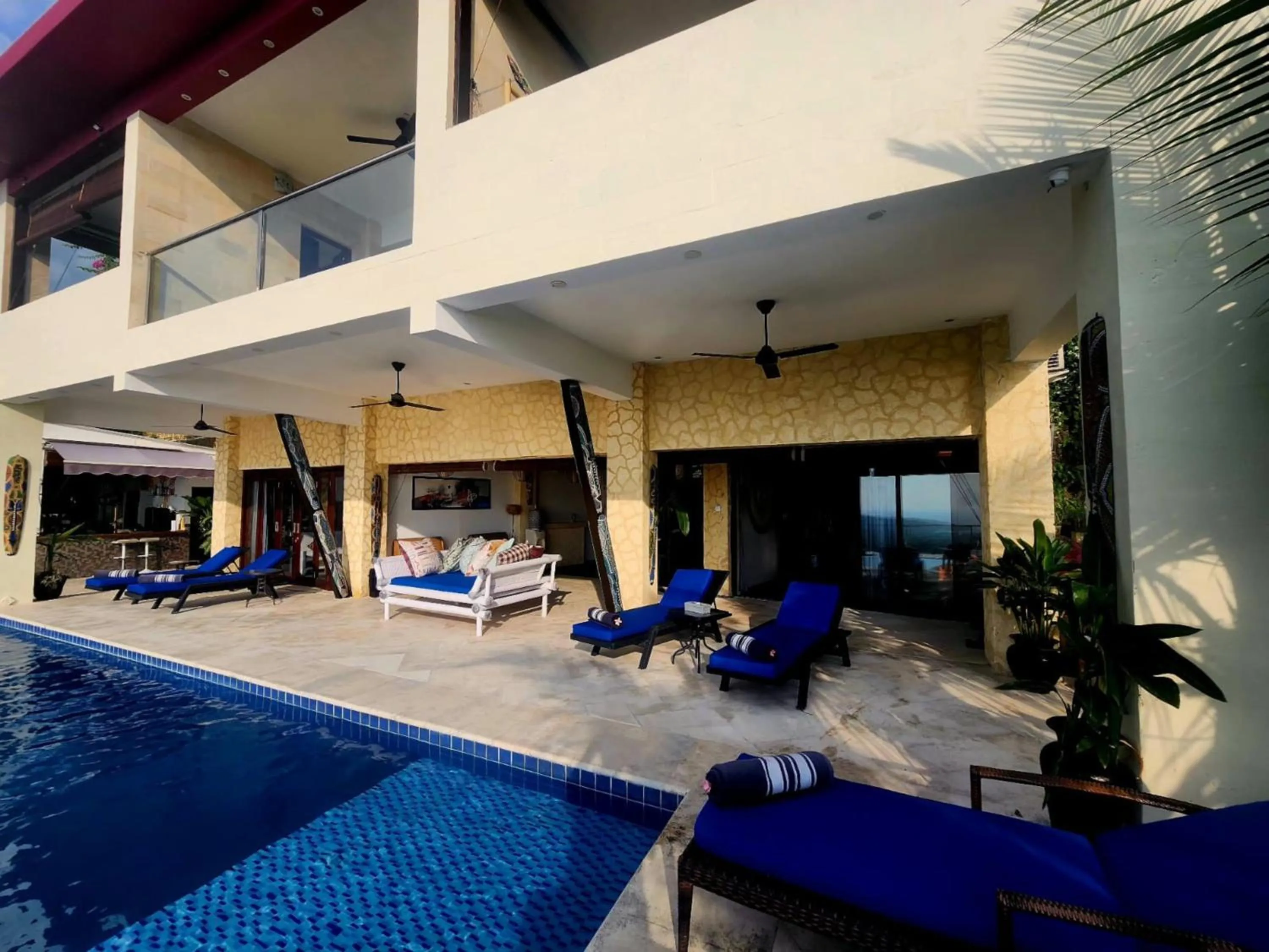 Property building in Villa Umbrella Lombok