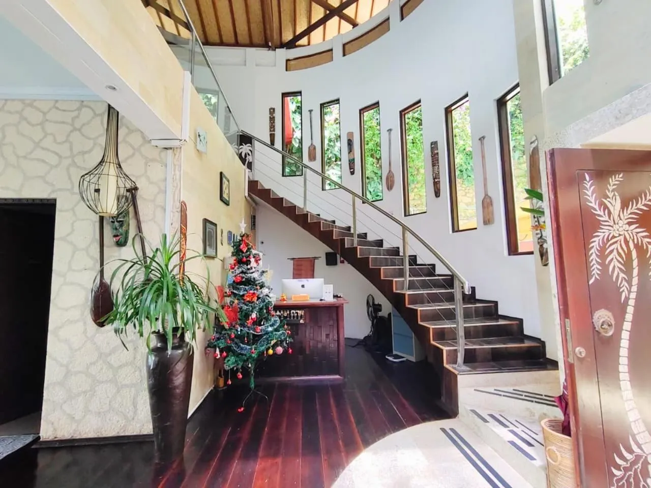 Lobby or reception in Villa Umbrella Lombok