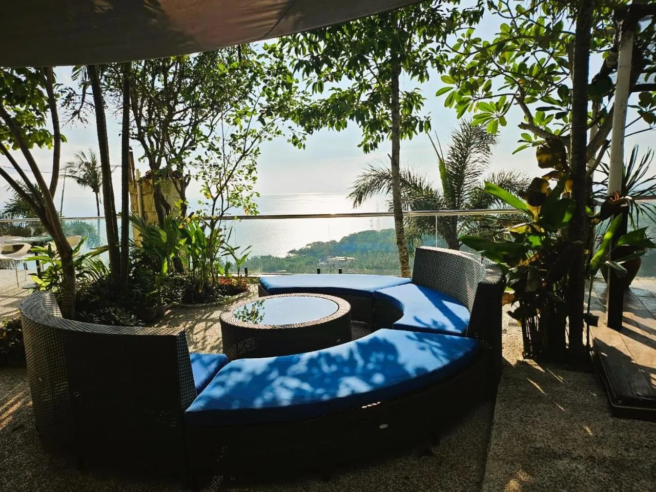 Patio in Villa Umbrella Lombok