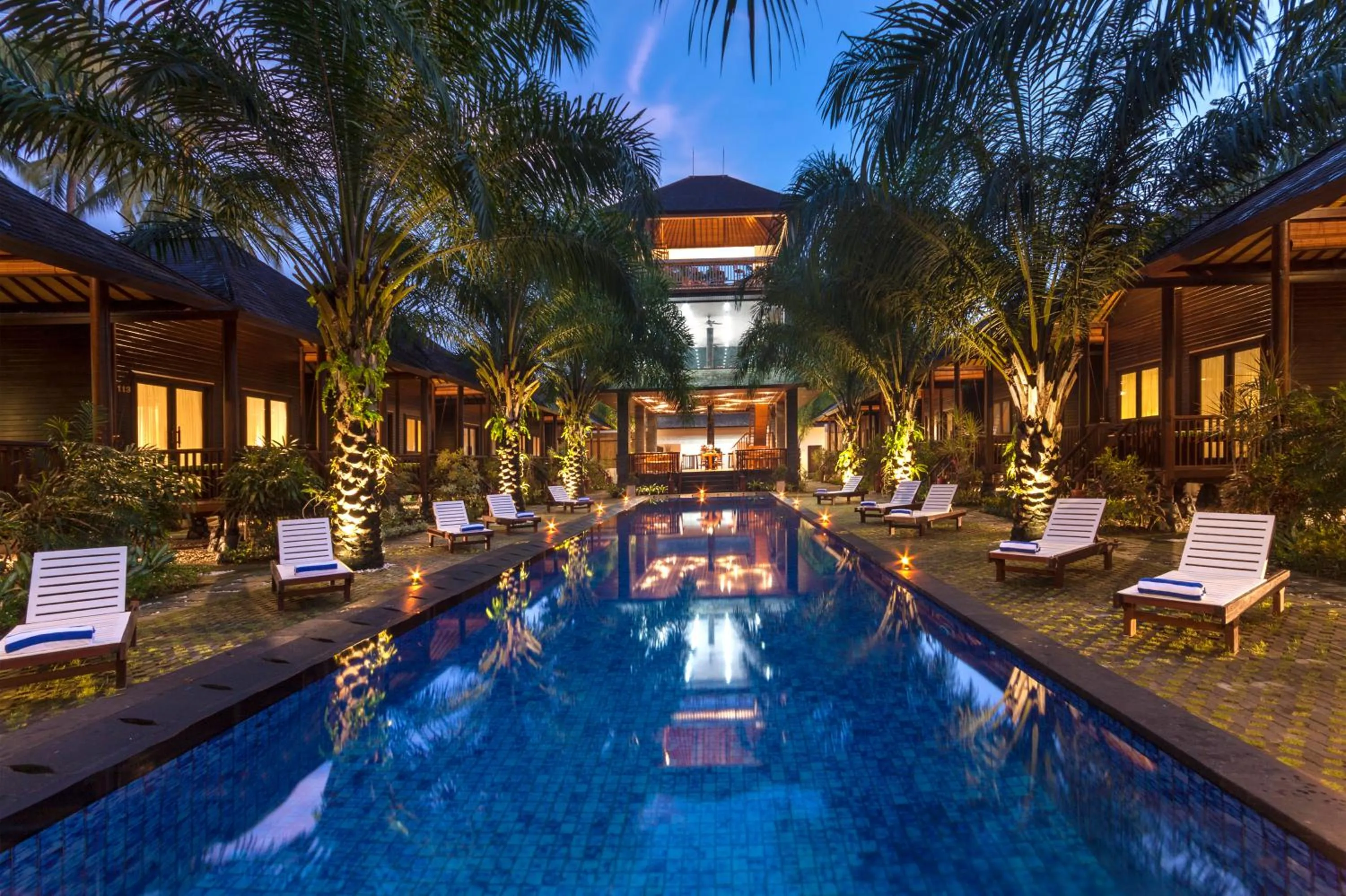 Swimming pool in Coconut Boutique Resort