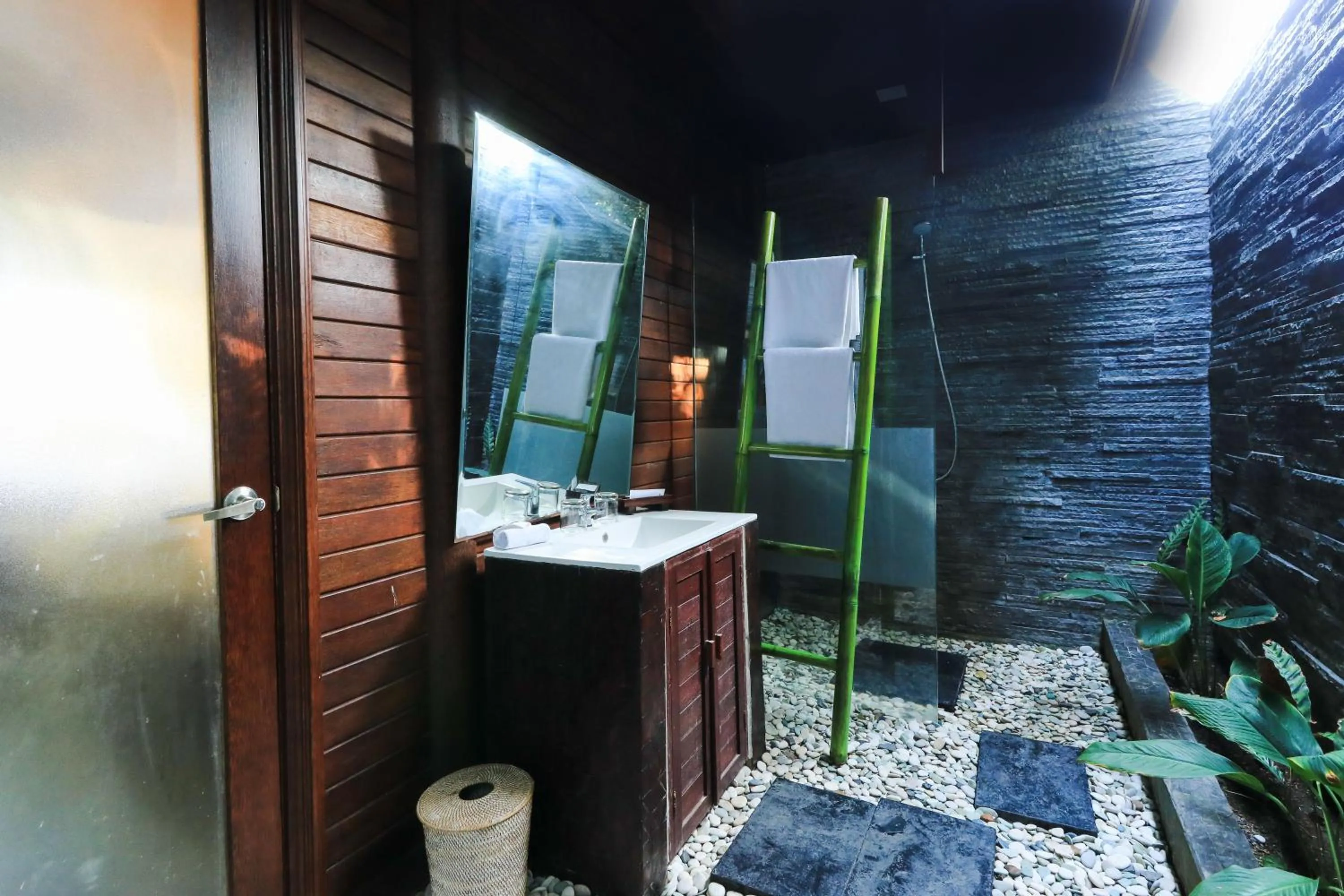 Shower in Coconut Boutique Resort