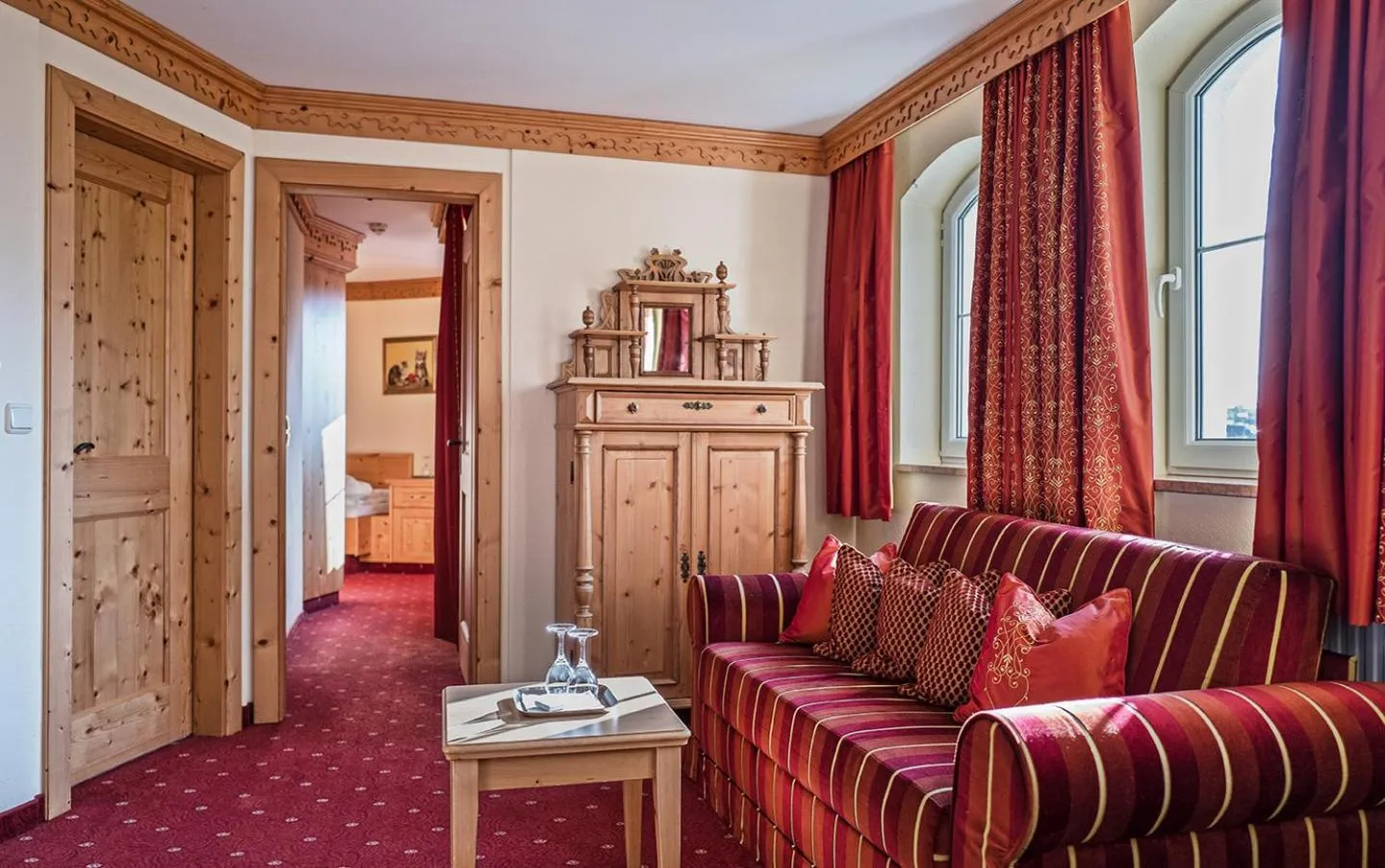 Decorative detail in Vier Jahreszeiten Wellnessresort Achensee