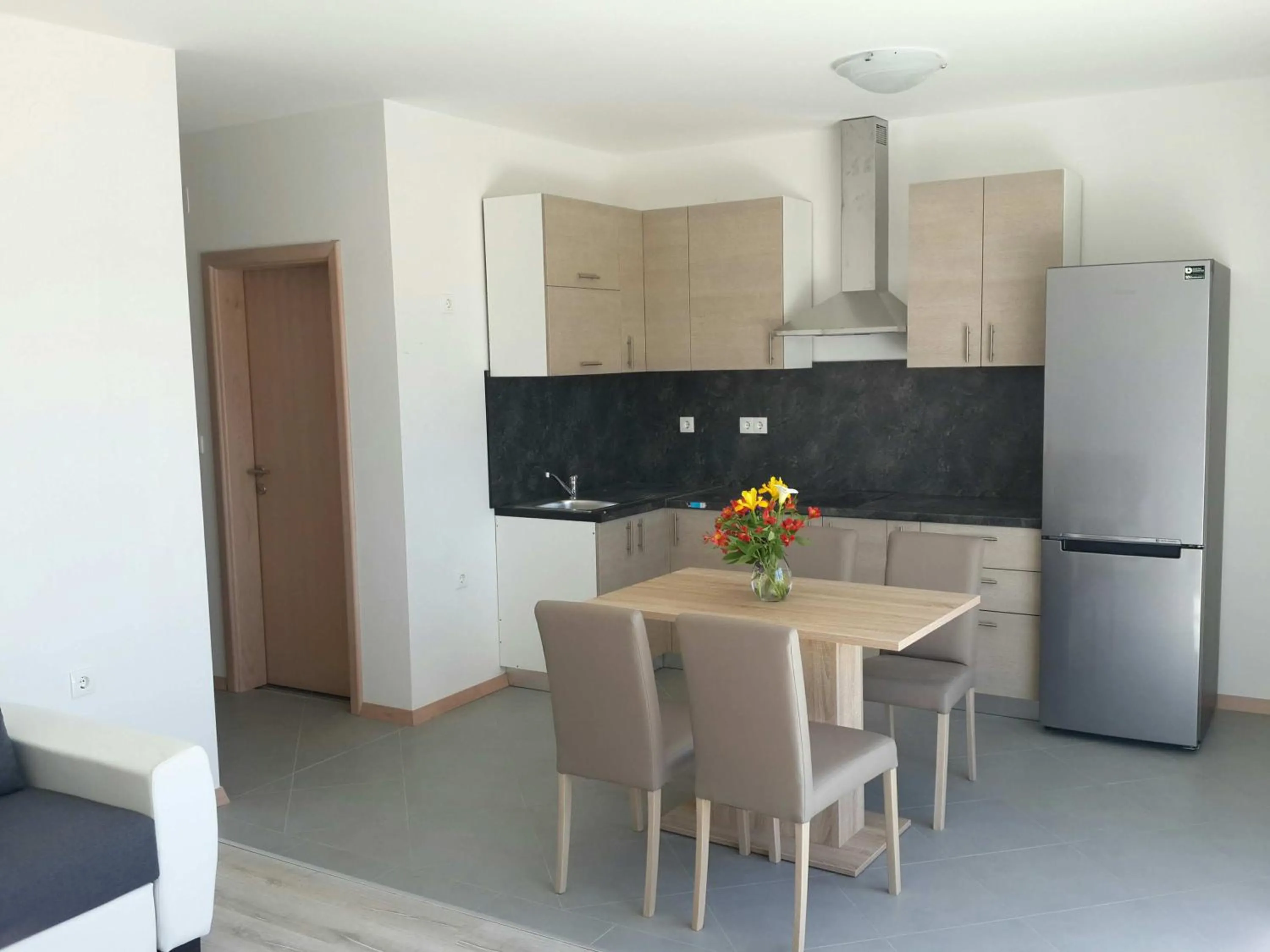Kitchen or kitchenette in Solmaris apartments