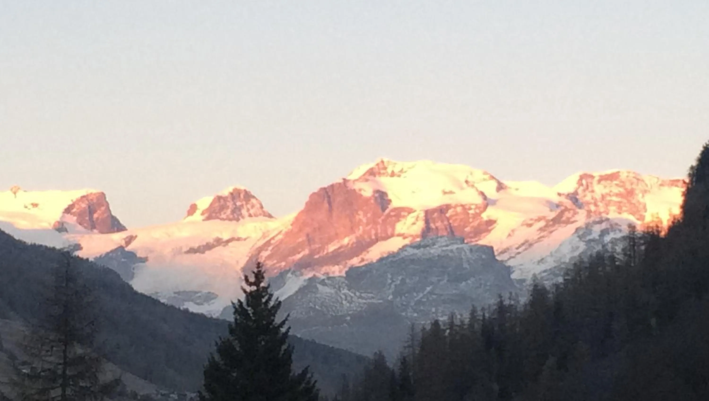 Mountain view in R.T.A. Hotel Monte Rosa