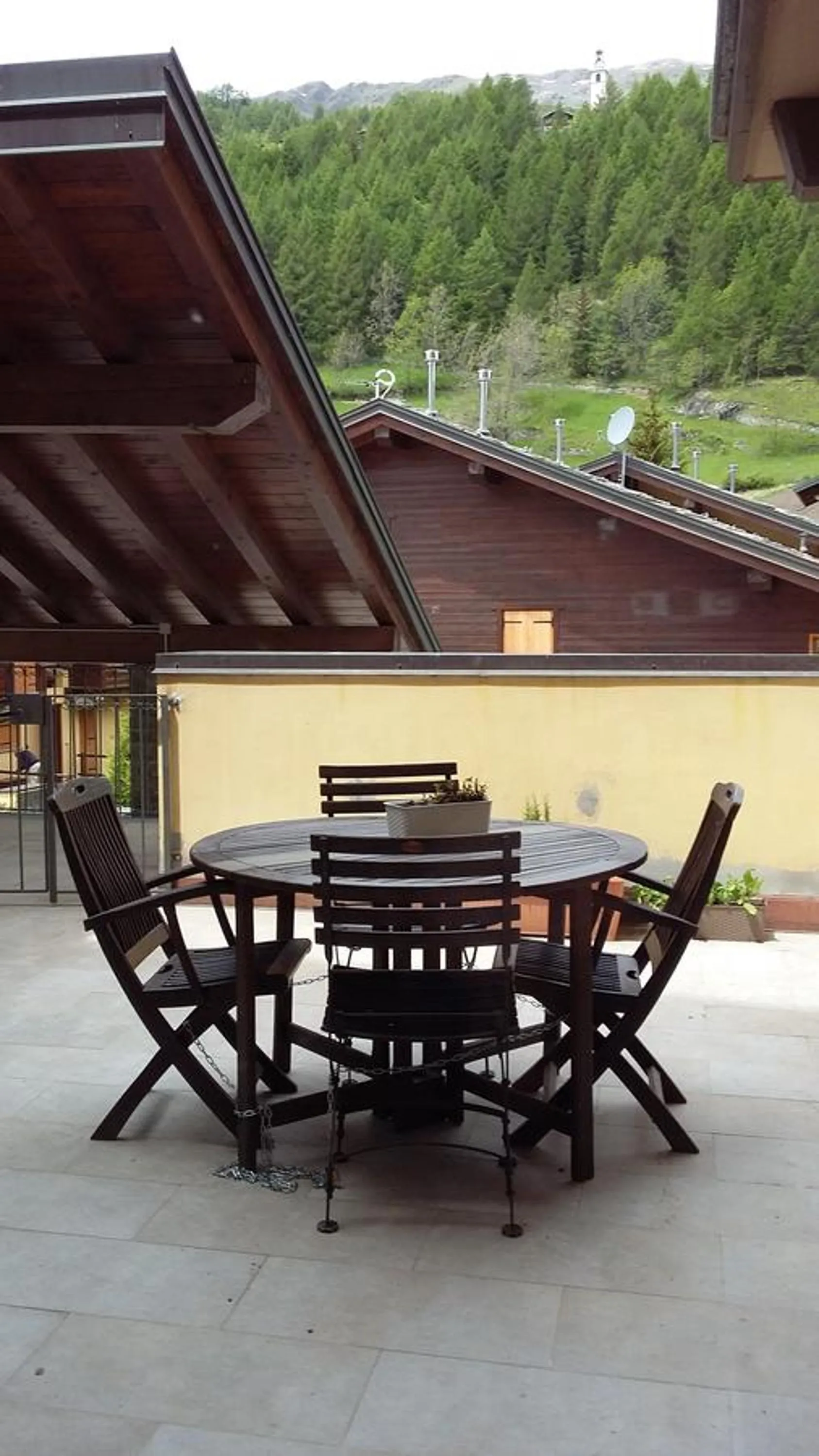 Balcony/Terrace in R.T.A. Hotel Monte Rosa