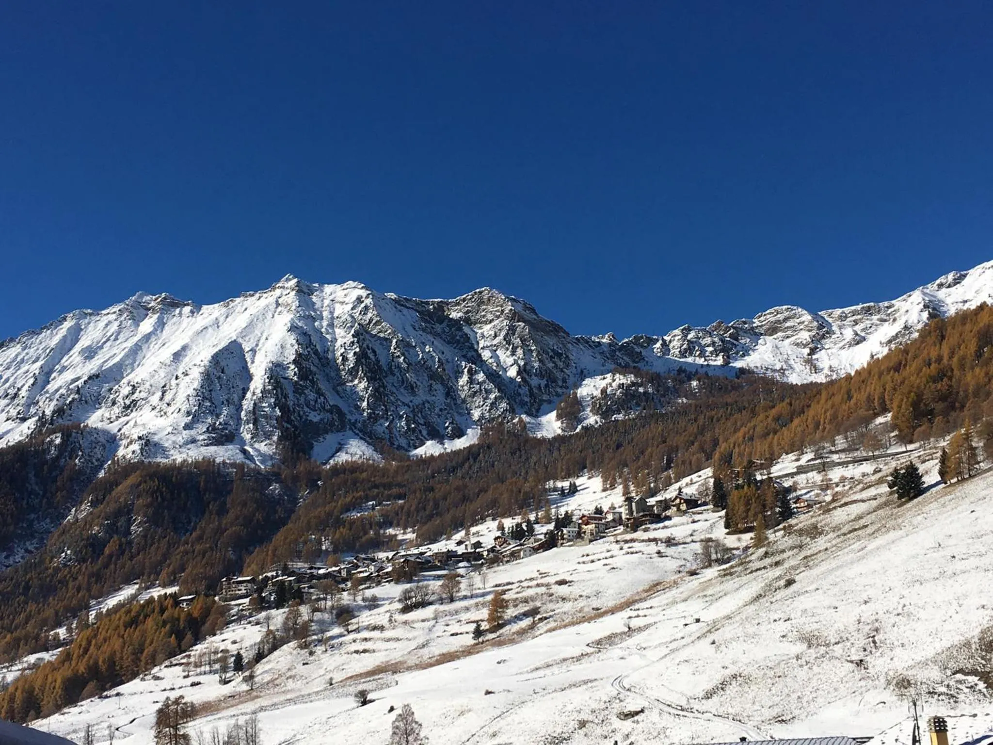 Mountain view in R.T.A. Hotel Monte Rosa